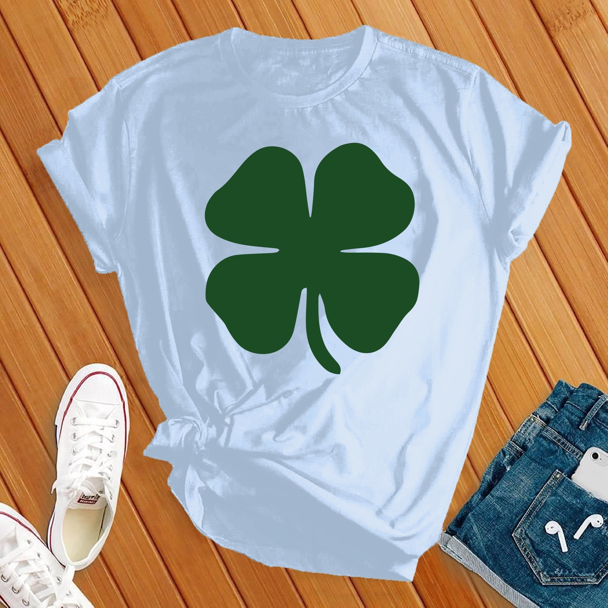 4 Leaf Clover Tee - Love Tees