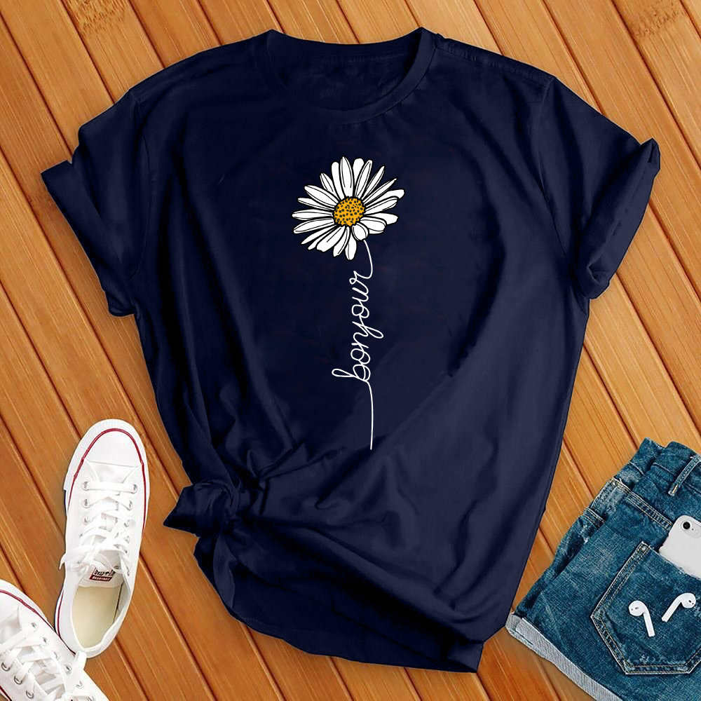 Bonjour Flower Tee