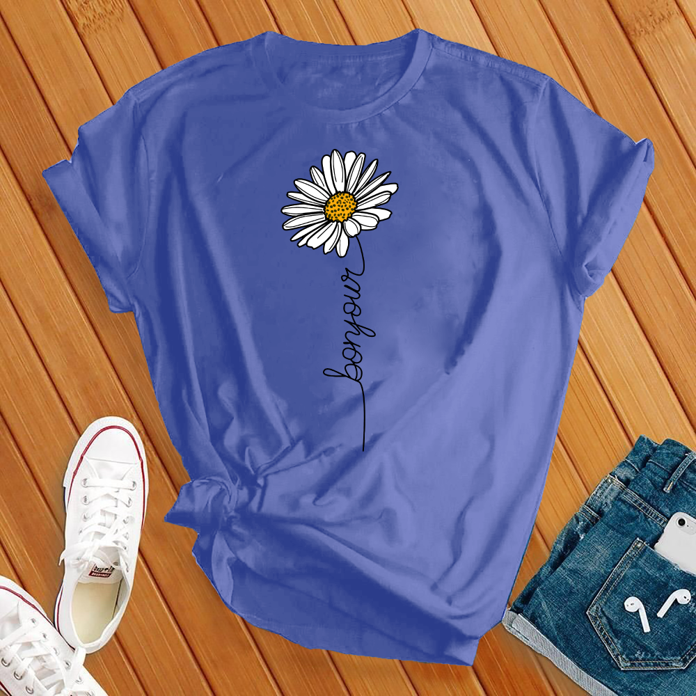 Bonjour Flower Tee