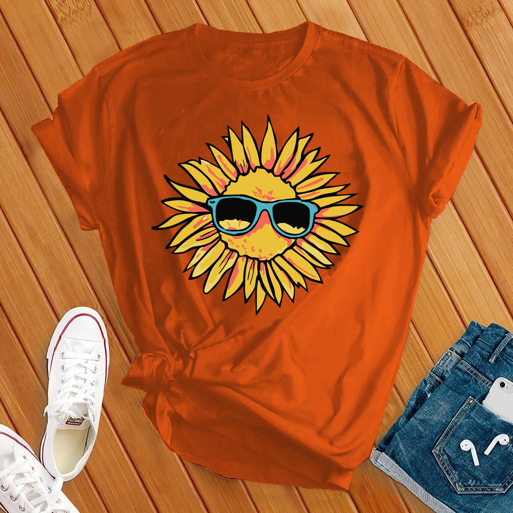 Chillin Sunflower Tee