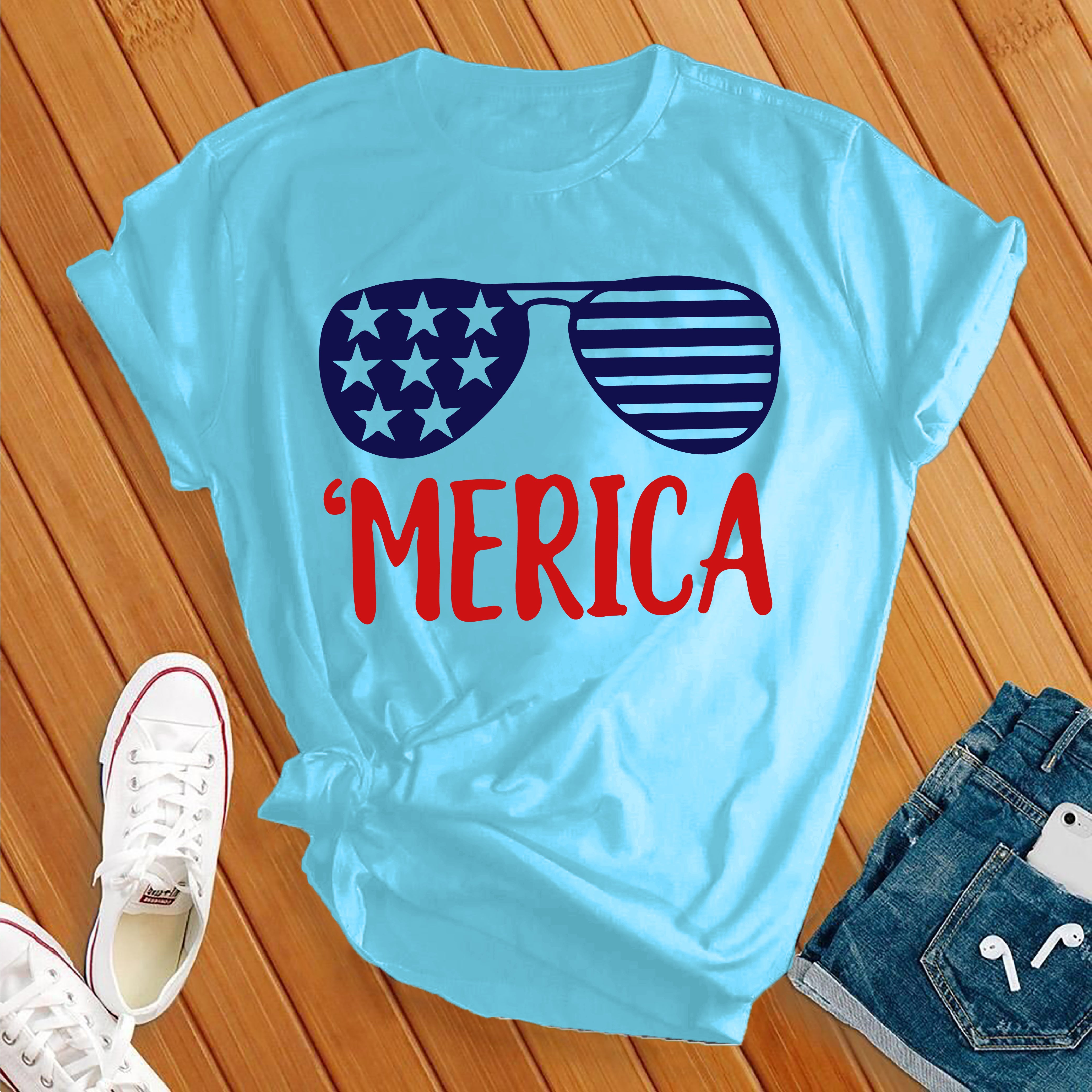 Merica Sunglasses Tee