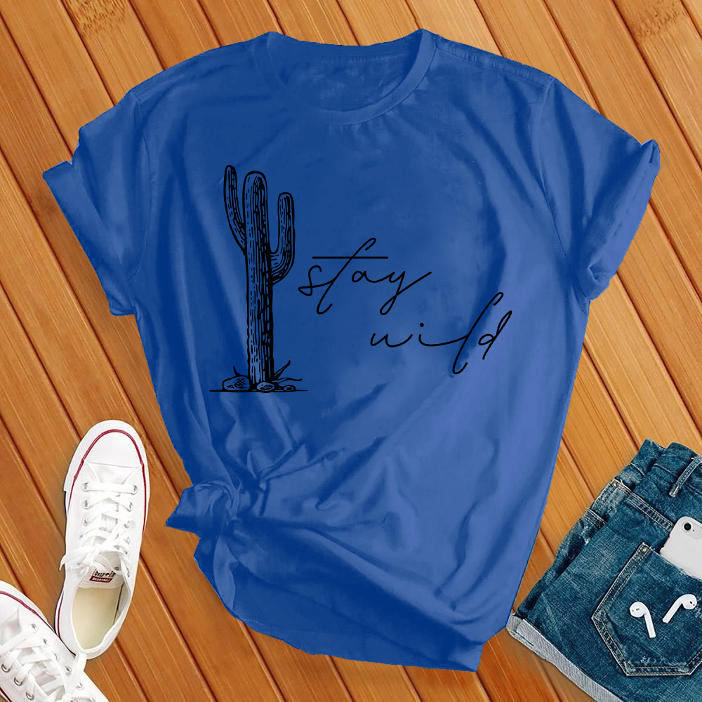 Stay Wild Cactus Tee