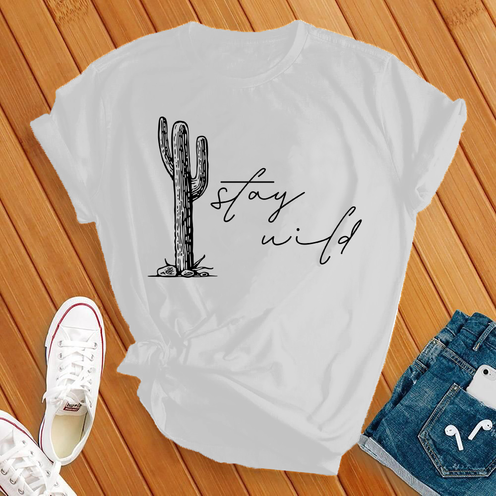 Stay Wild Cactus Tee