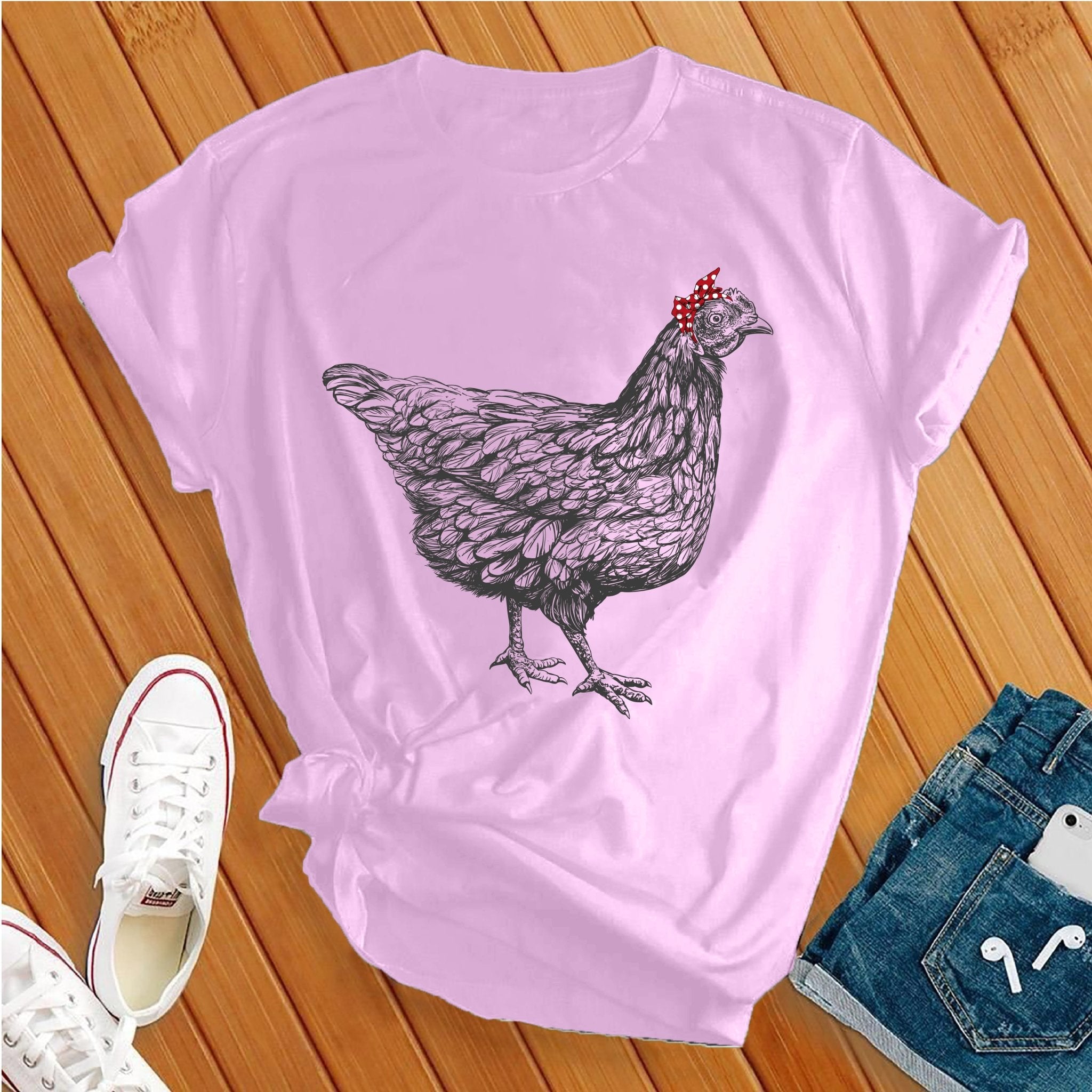 Bandana Chicken Tee - Love Tees