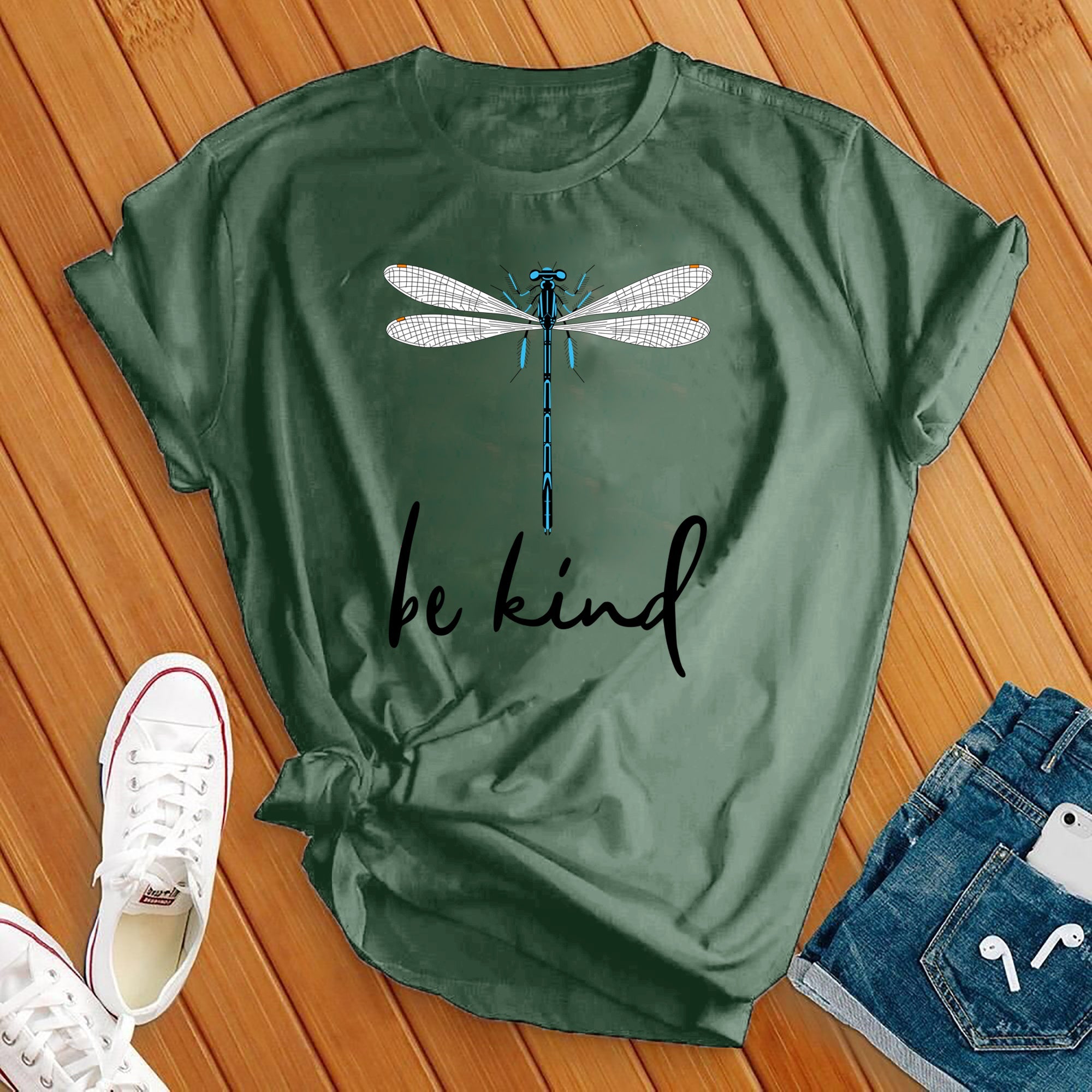 Be Kind Dragonfly Tee - Love Tees