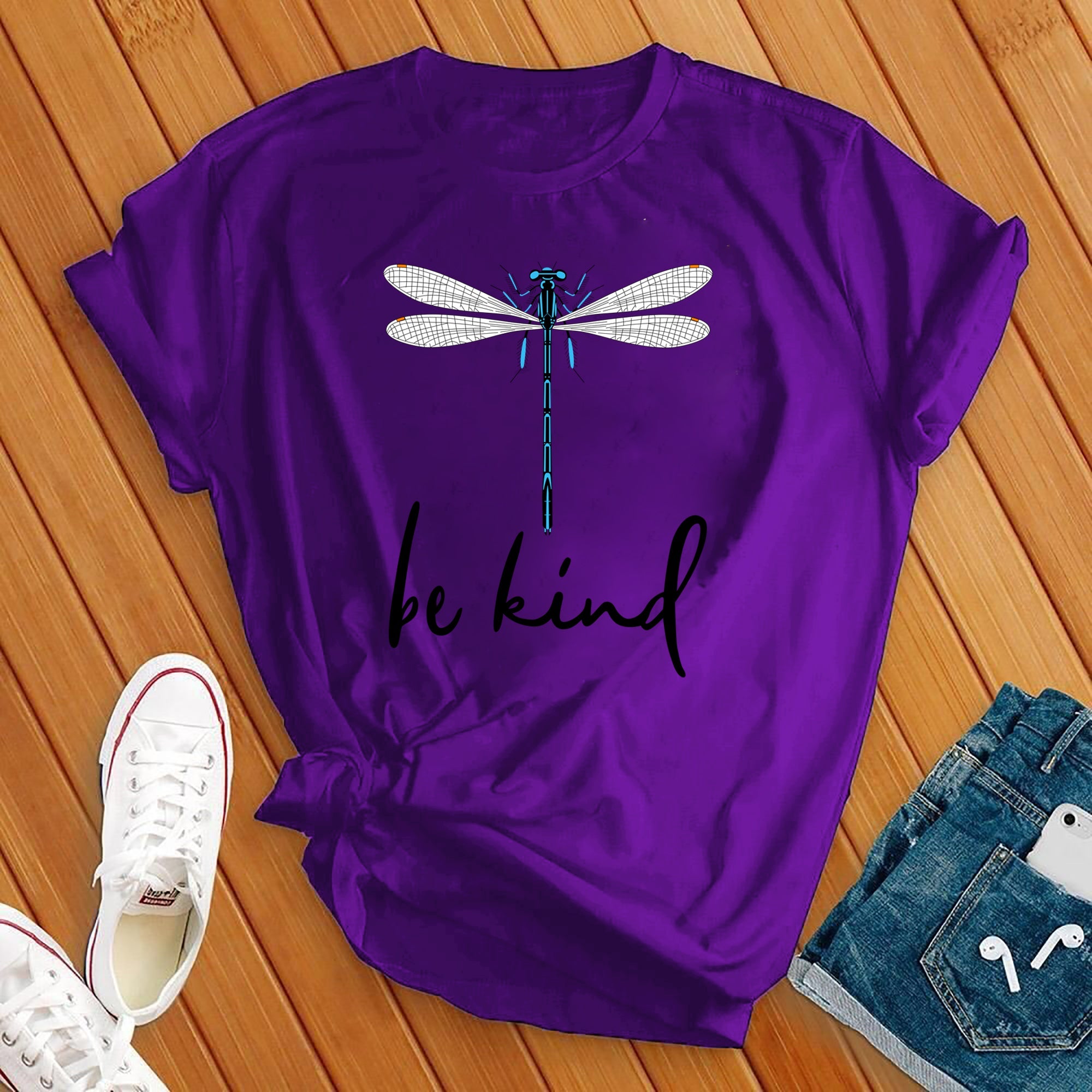 Be Kind Dragonfly Tee - Love Tees