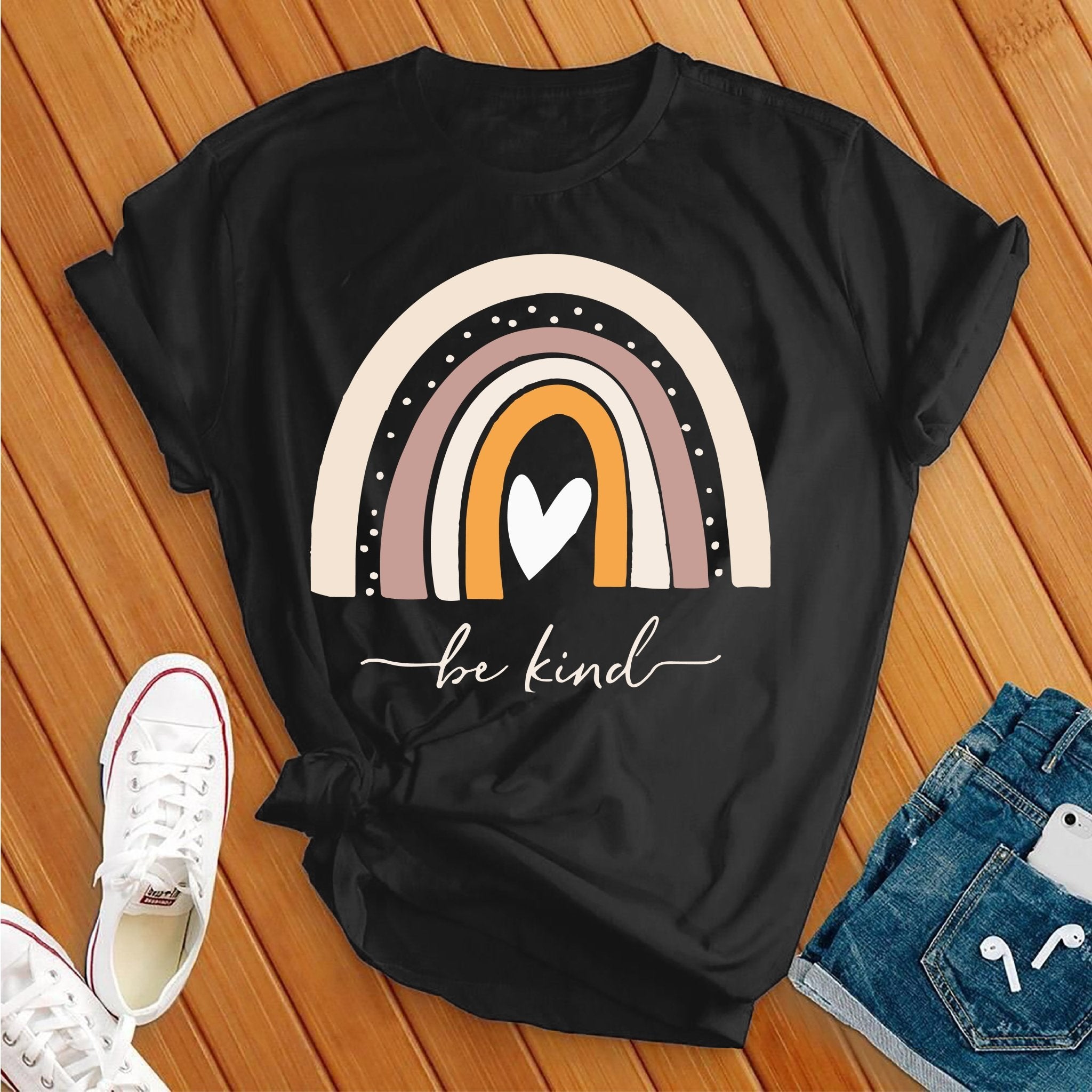 Be Kind Heart Tee - Love Tees