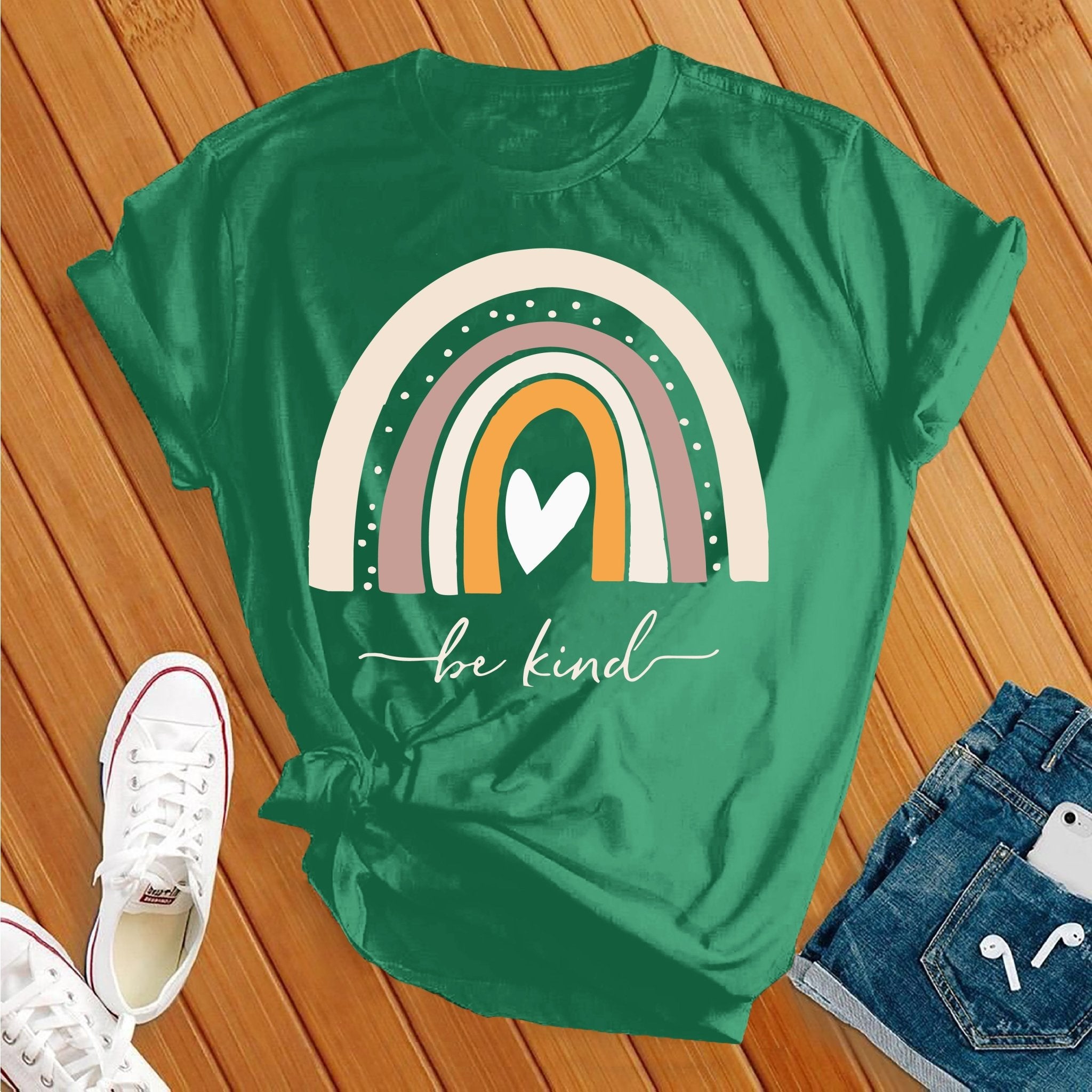 Be Kind Heart Tee - Love Tees