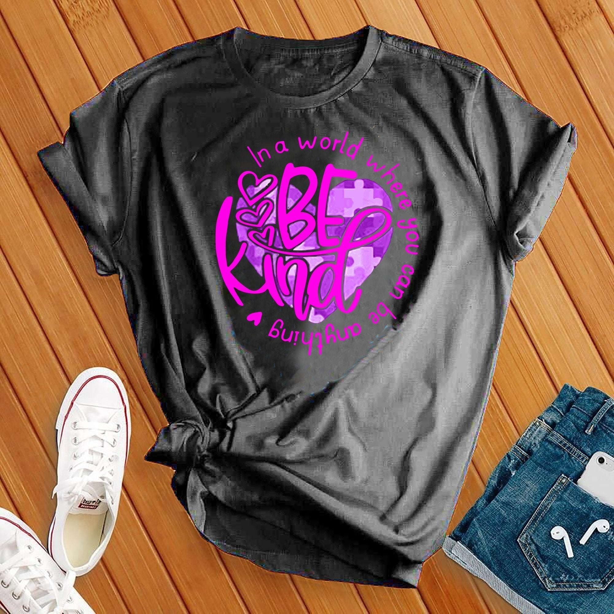 Be Kind Hearts Tee - Love Tees