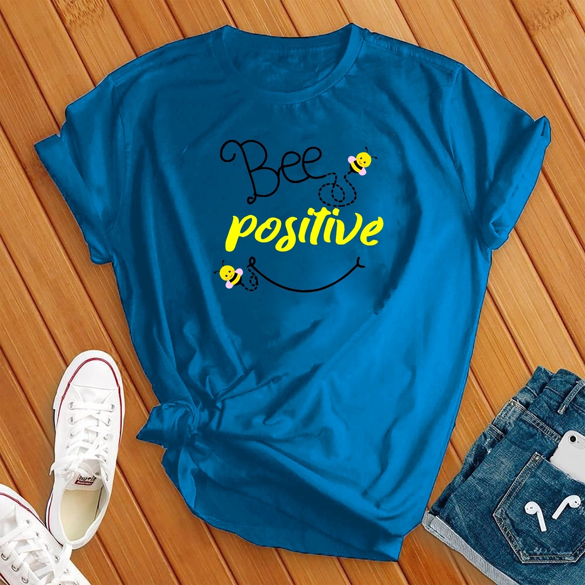 Bee Positive Smile Tee - Love Tees