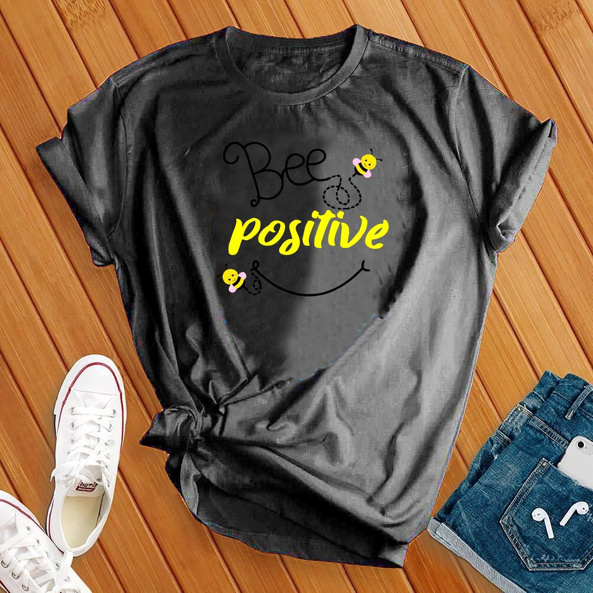 Bee Positive Smile Tee - Love Tees