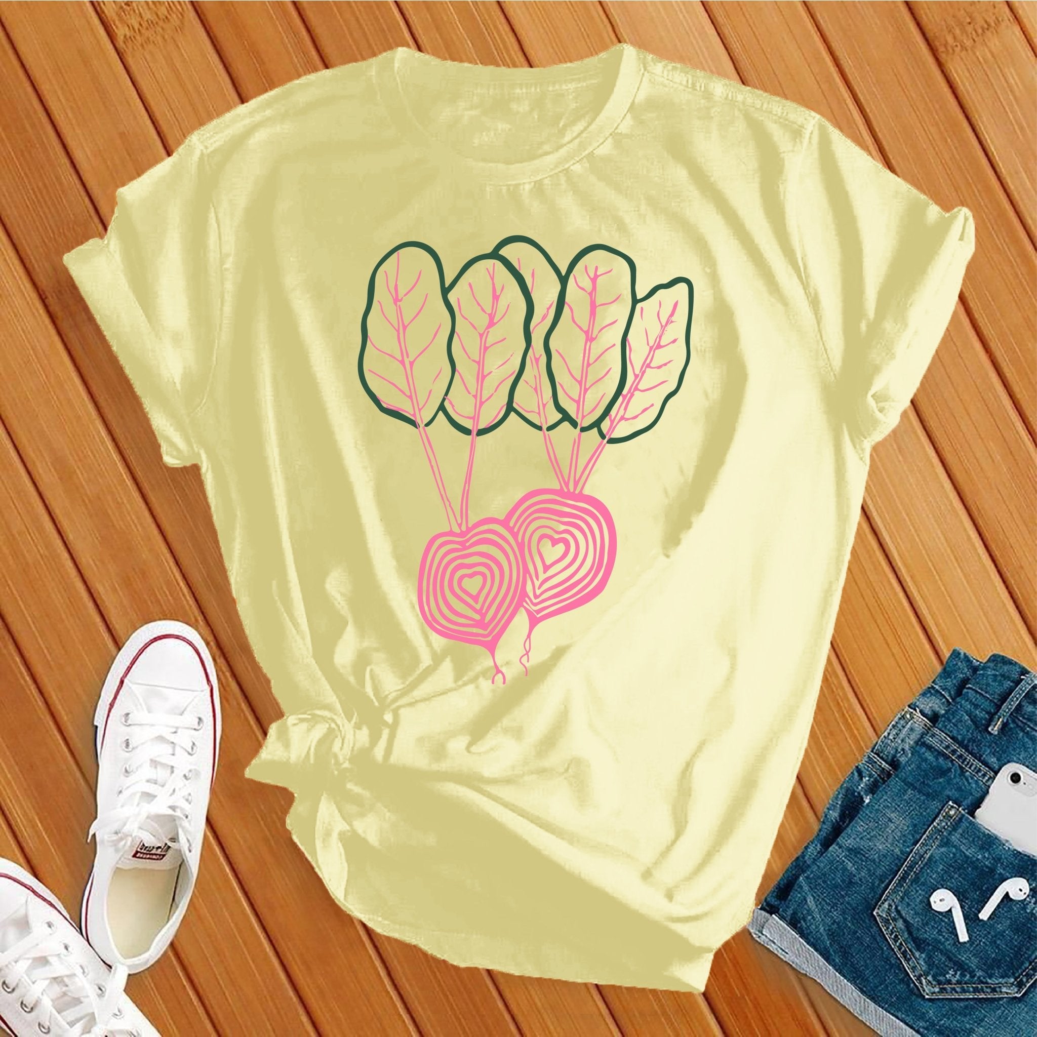 Beet Hearts Tee - Love Tees