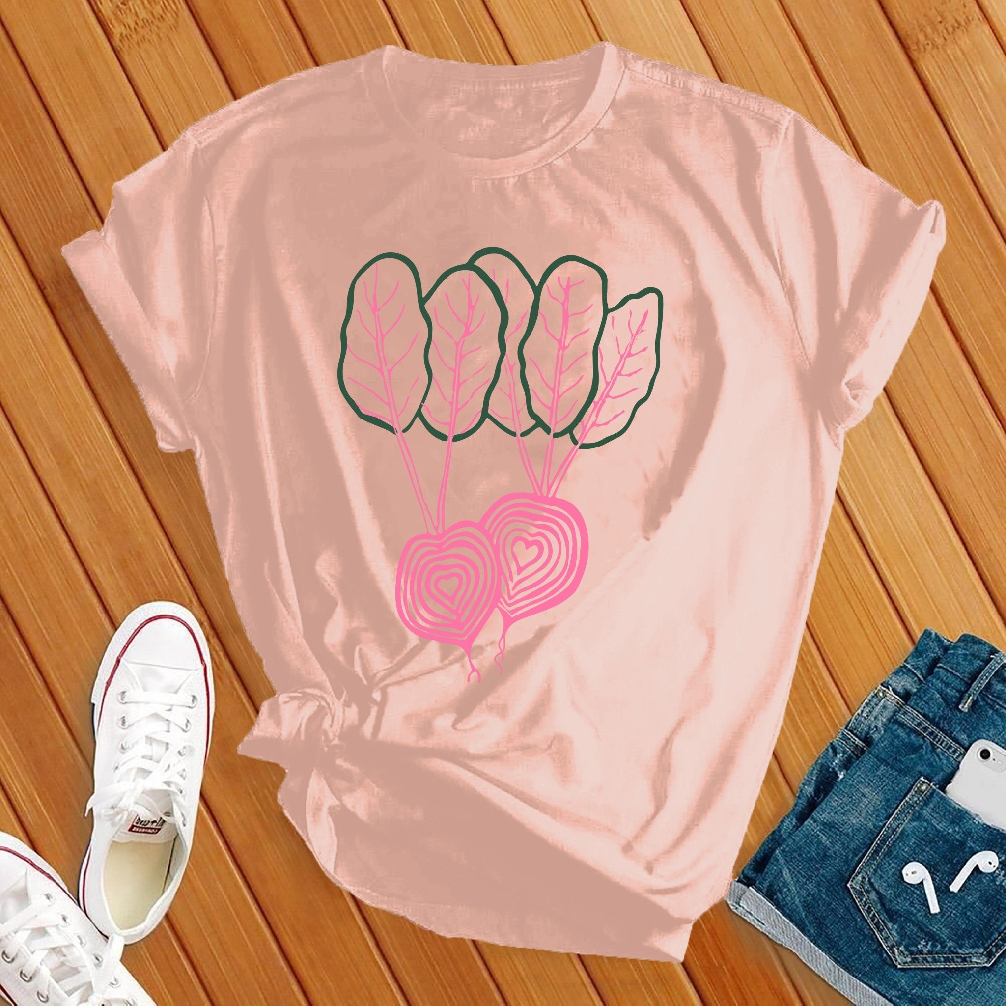 Beet Hearts Tee - Love Tees