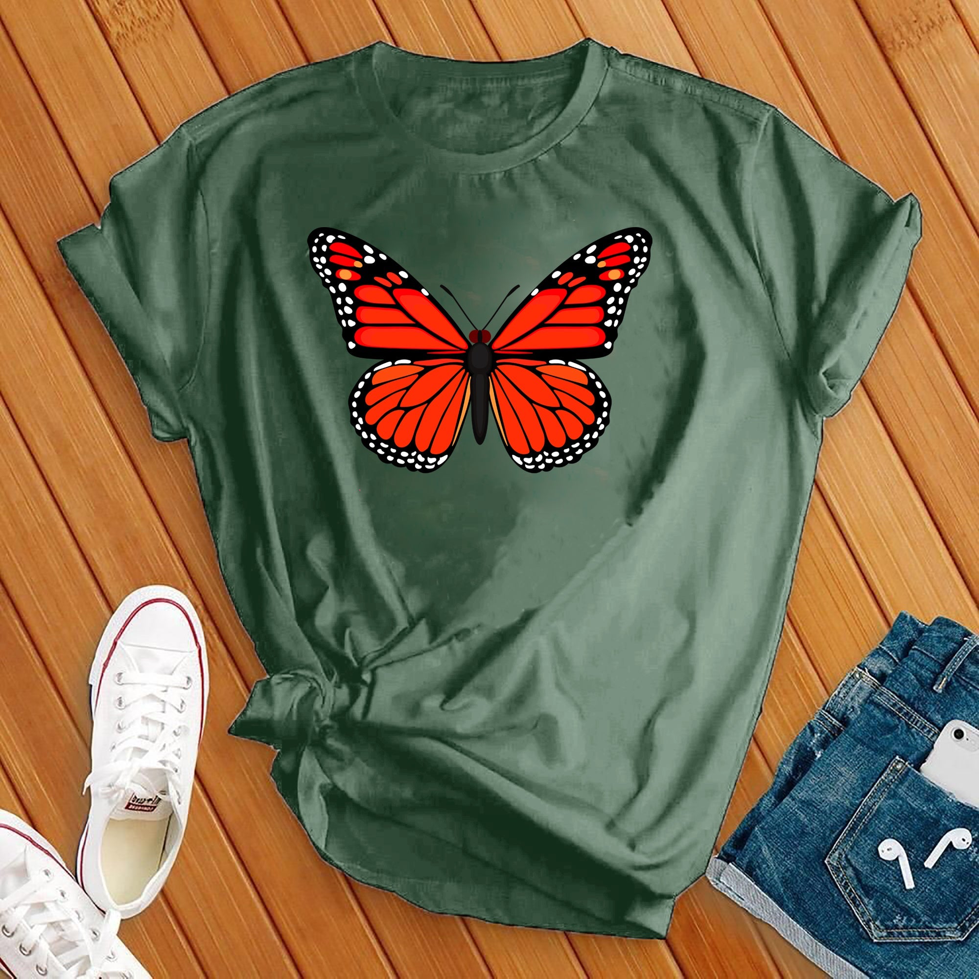 Butterfly Beanie Tee - Love Tees