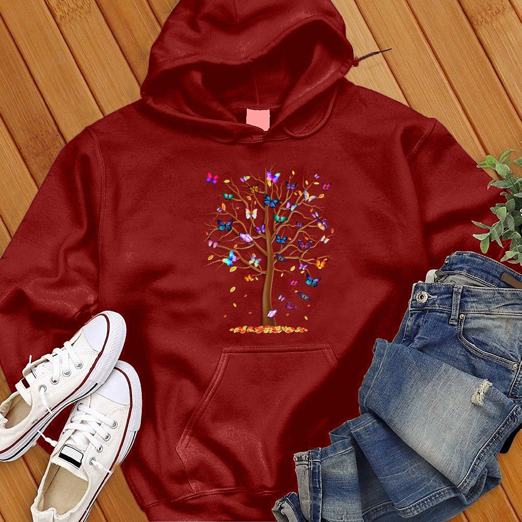 Butterfly Tree of Life Hoodie - Love Tees