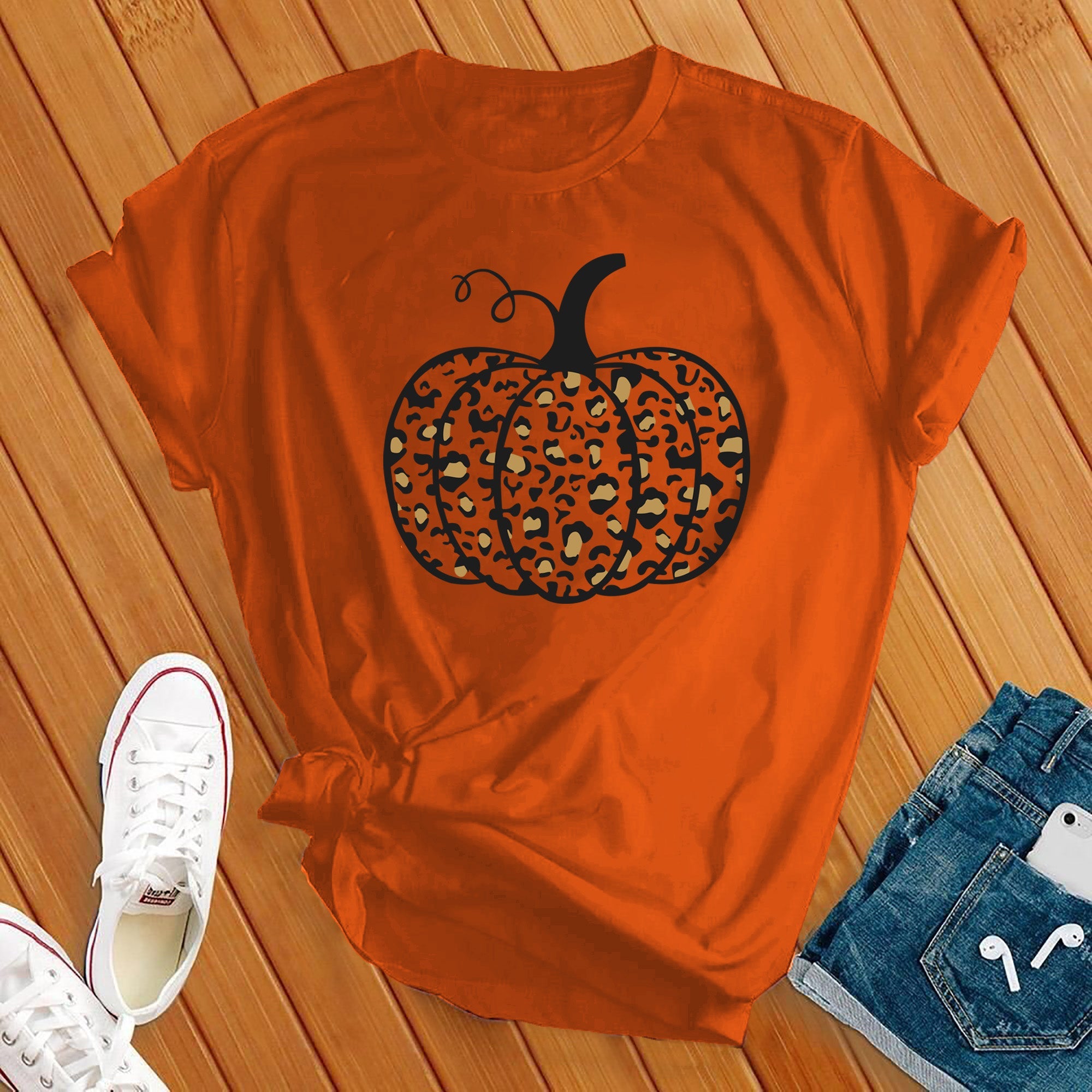 Cheetah Pumpkin 1 Tee - Love Tees