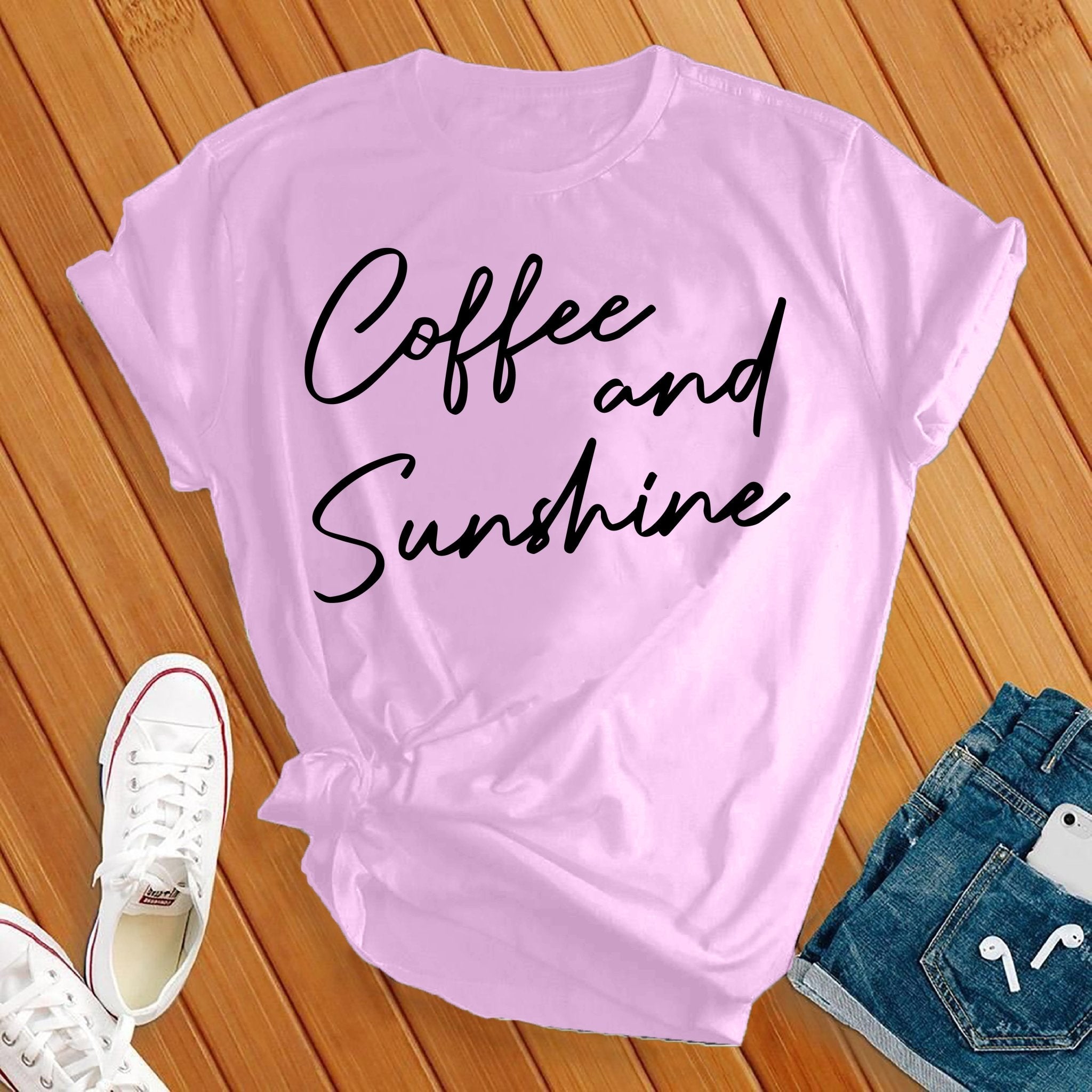 Coffee and Sunshine Tee - Love Tees