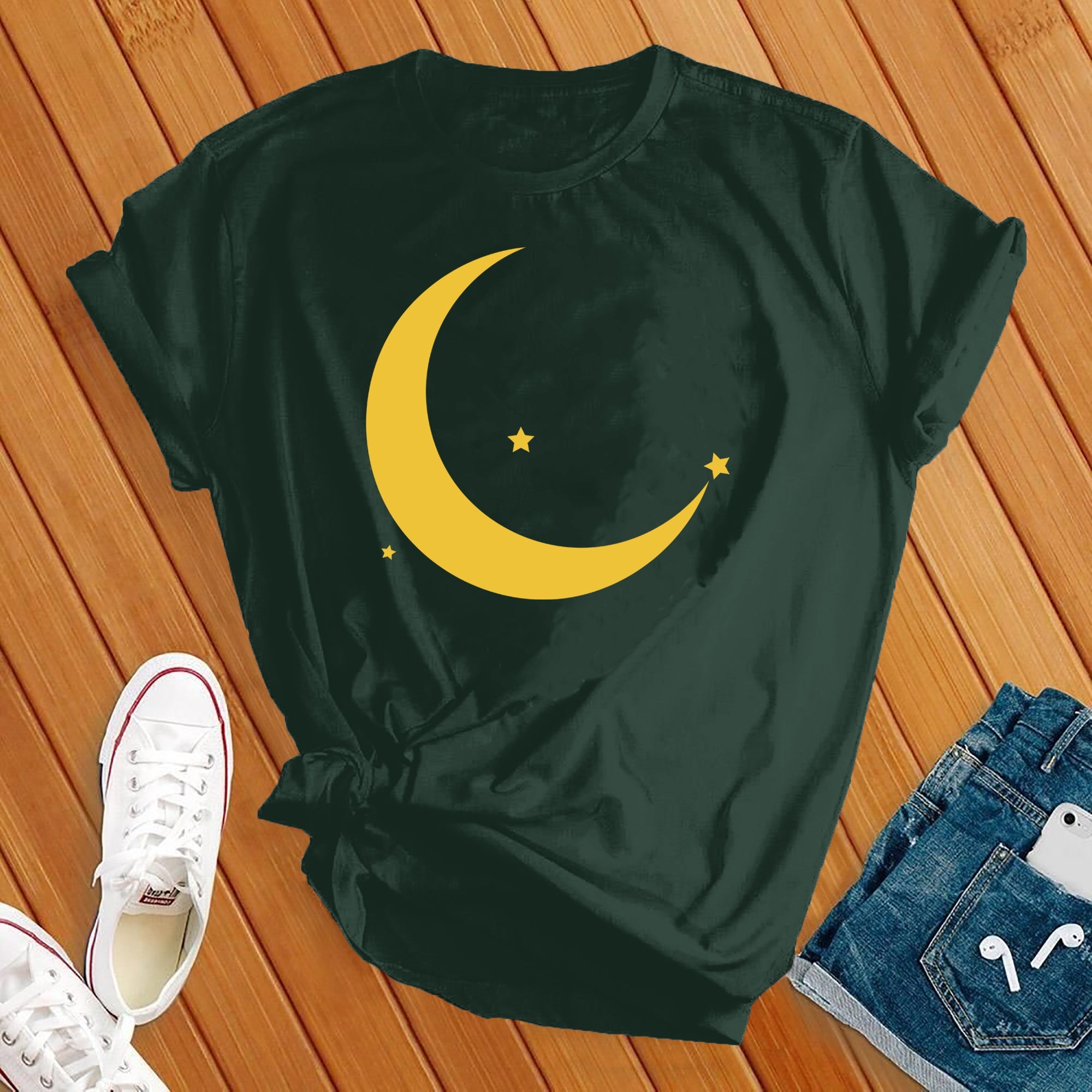 CRESCENT MOON STAR Tee - Love Tees