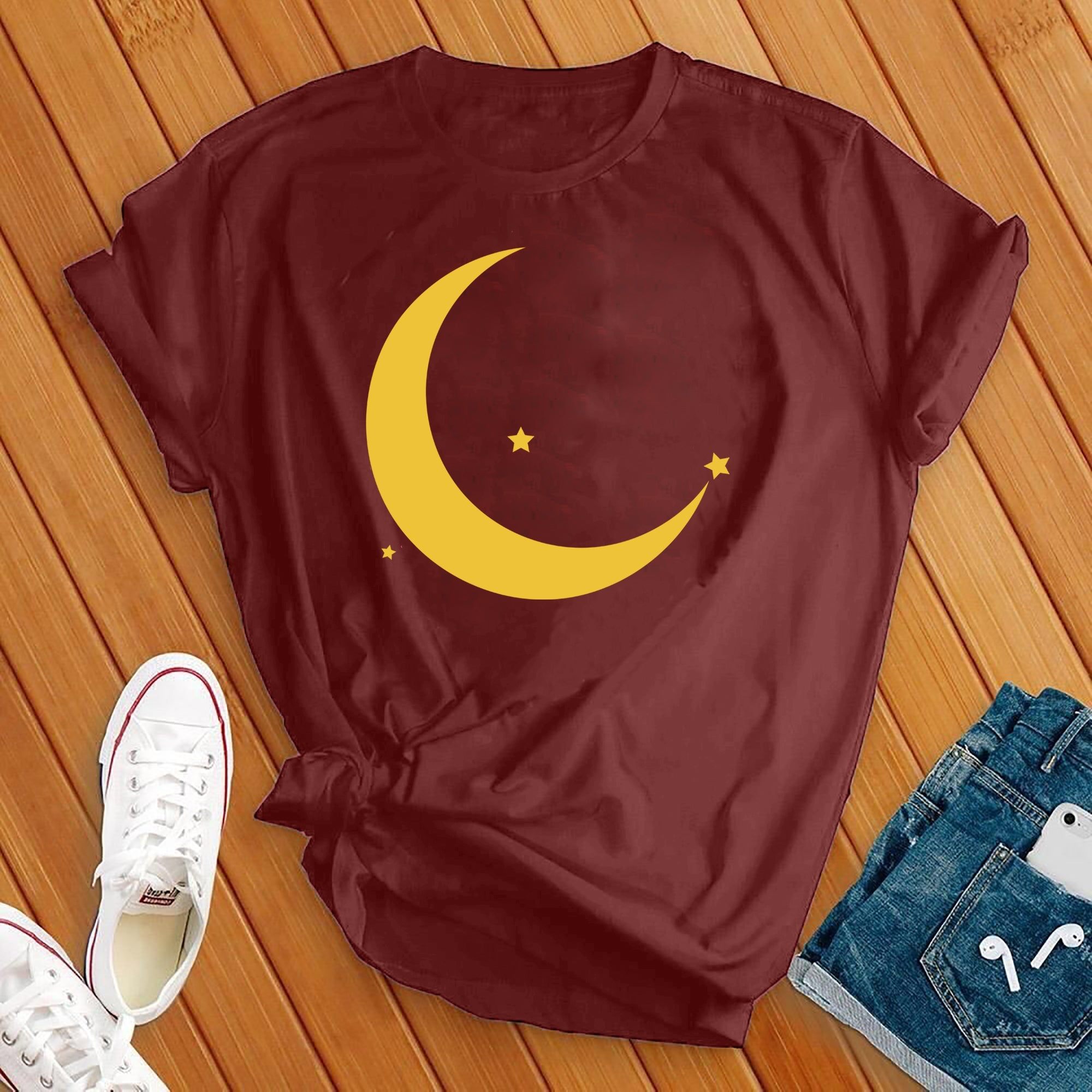 CRESCENT MOON STAR Tee - Love Tees