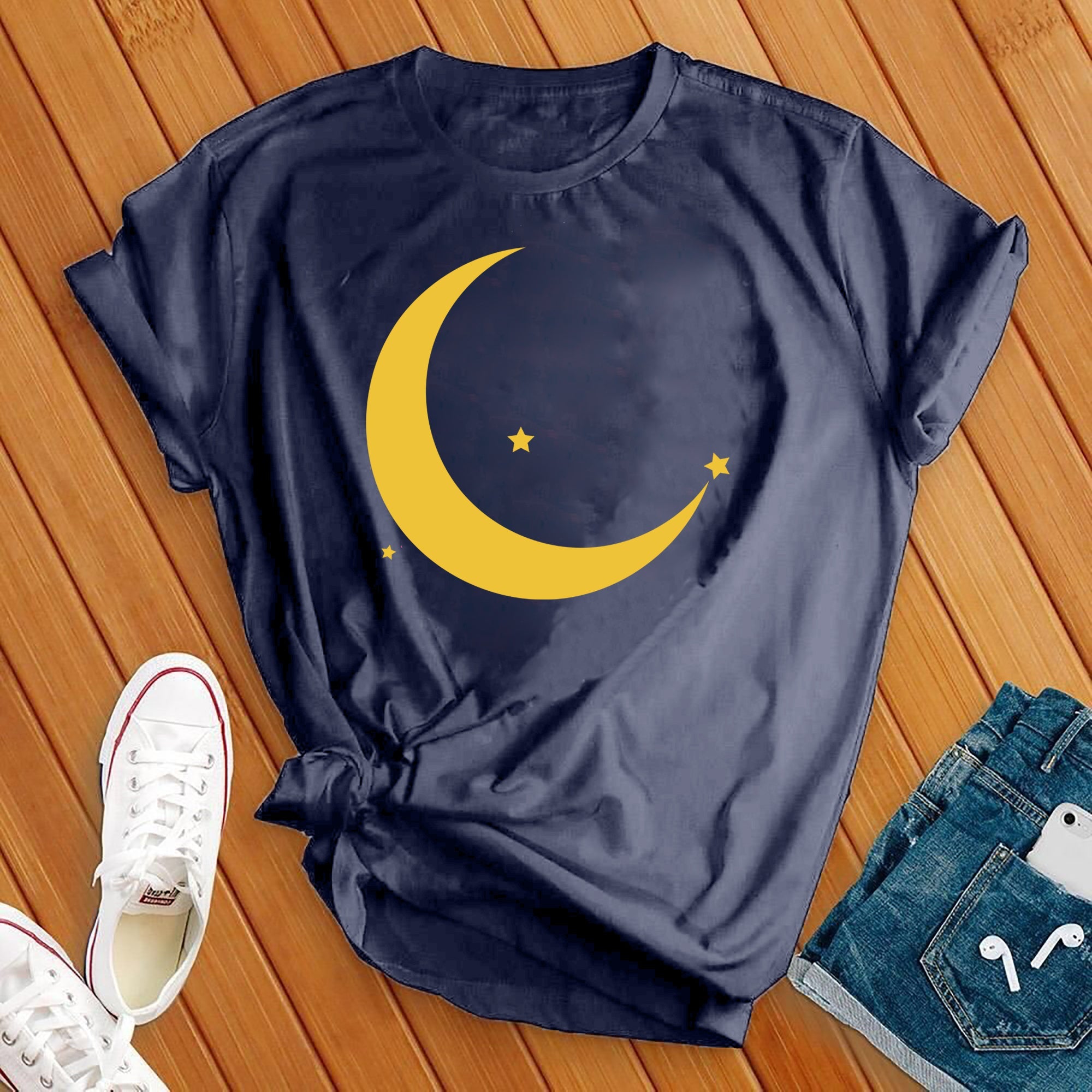 CRESCENT MOON STAR Tee - Love Tees