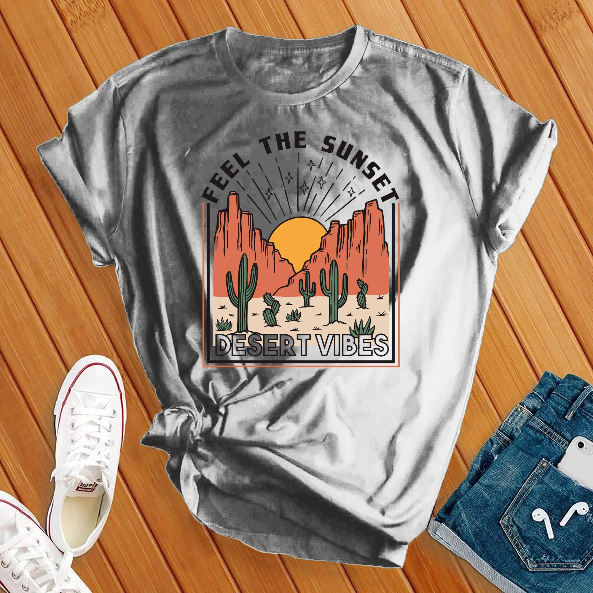 Feel the Sunset Tee - Love Tees