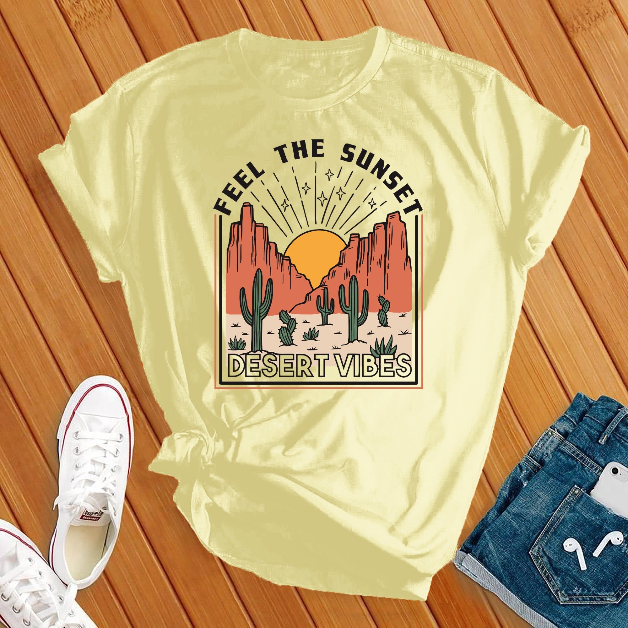 Feel the Sunset Tee - Love Tees