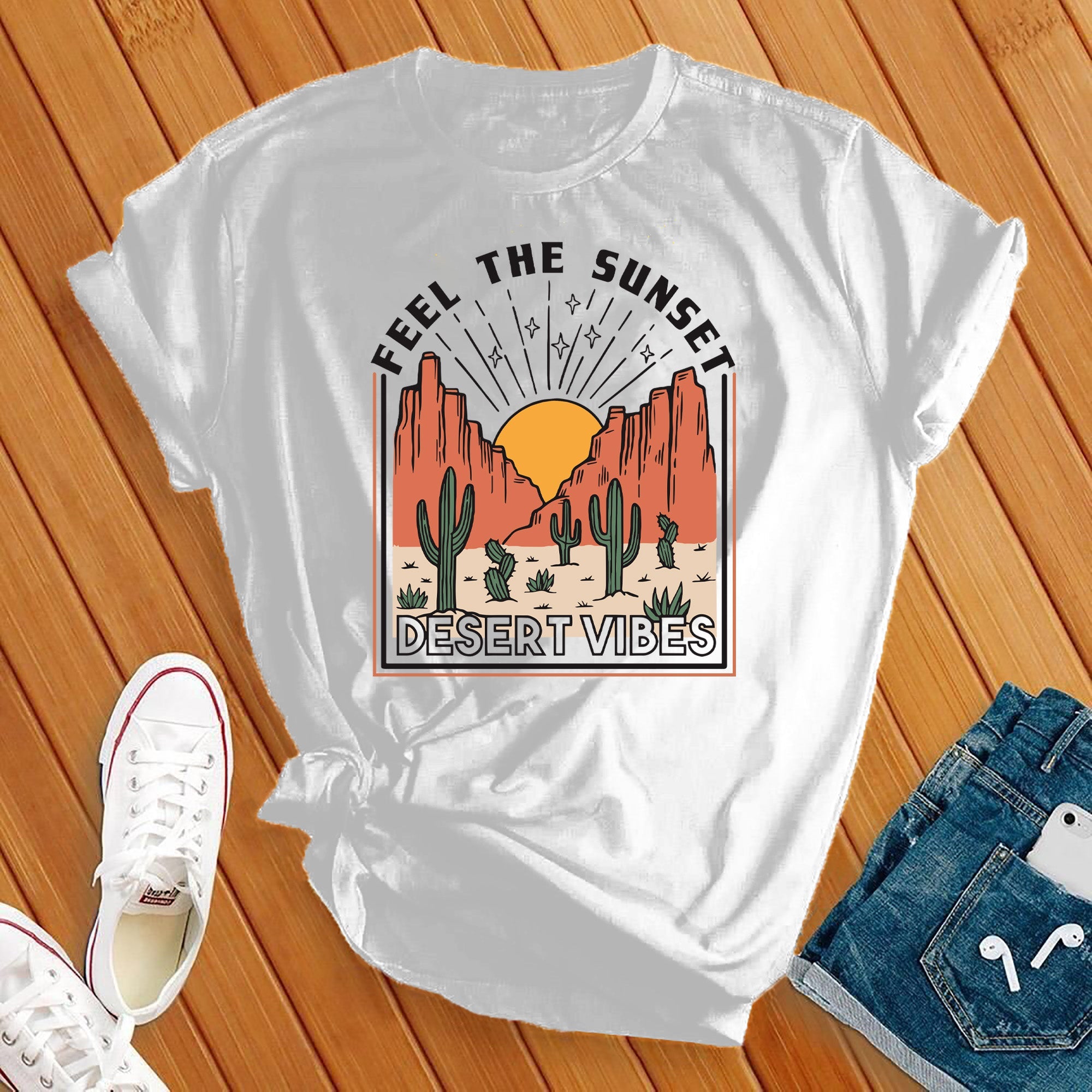 Feel the Sunset Tee - Love Tees