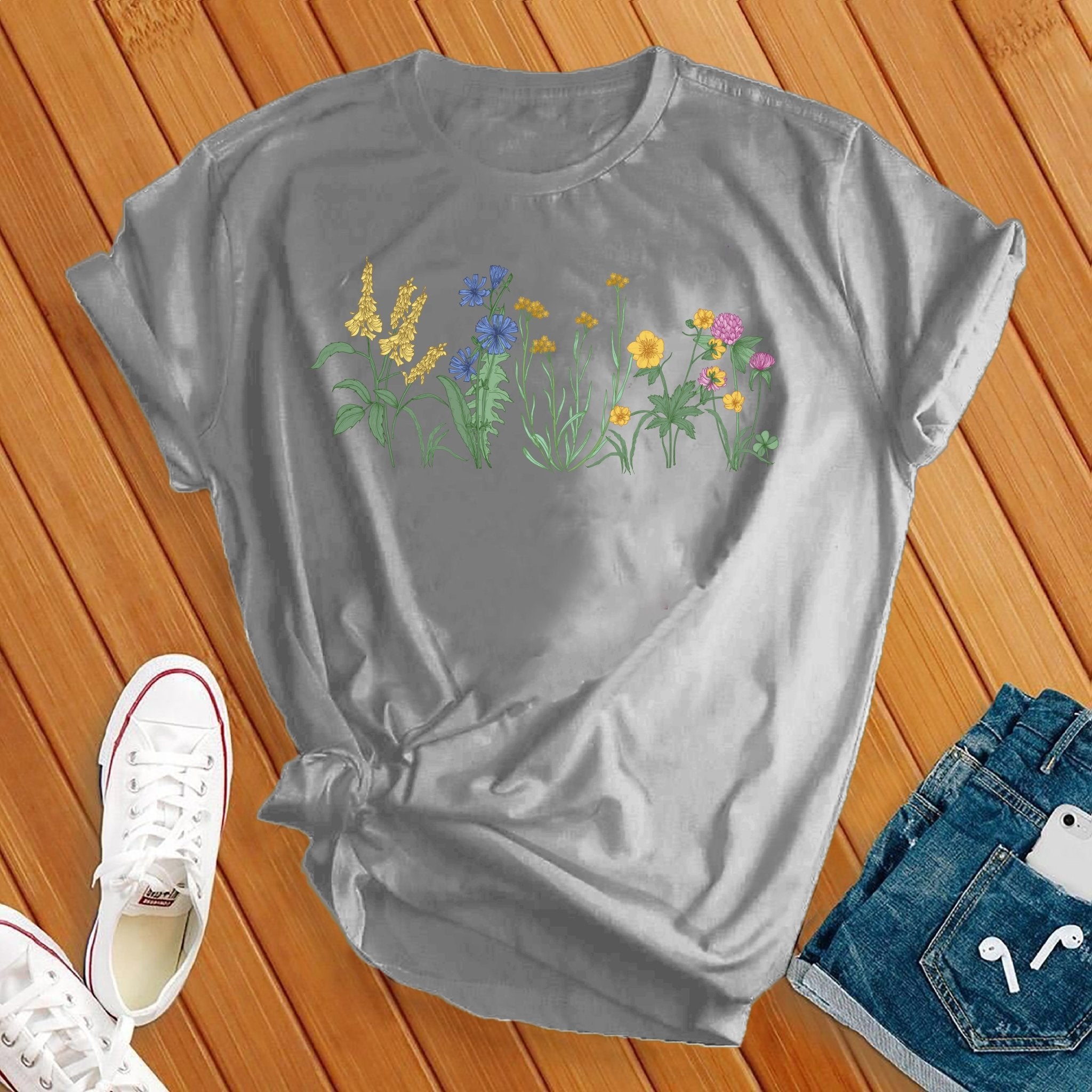 Floral Botanical Plants Tee - Love Tees