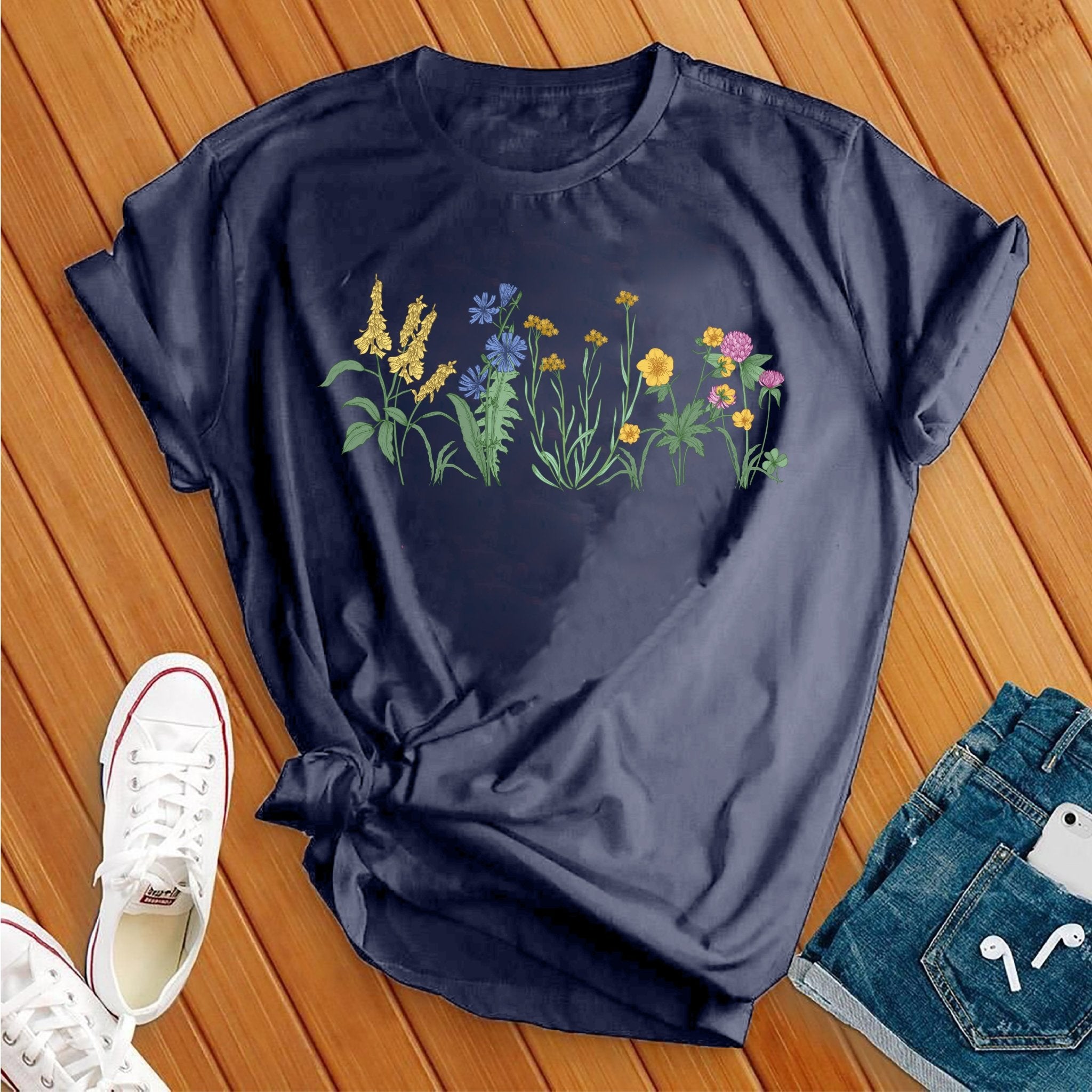 Floral Botanical Plants Tee - Love Tees