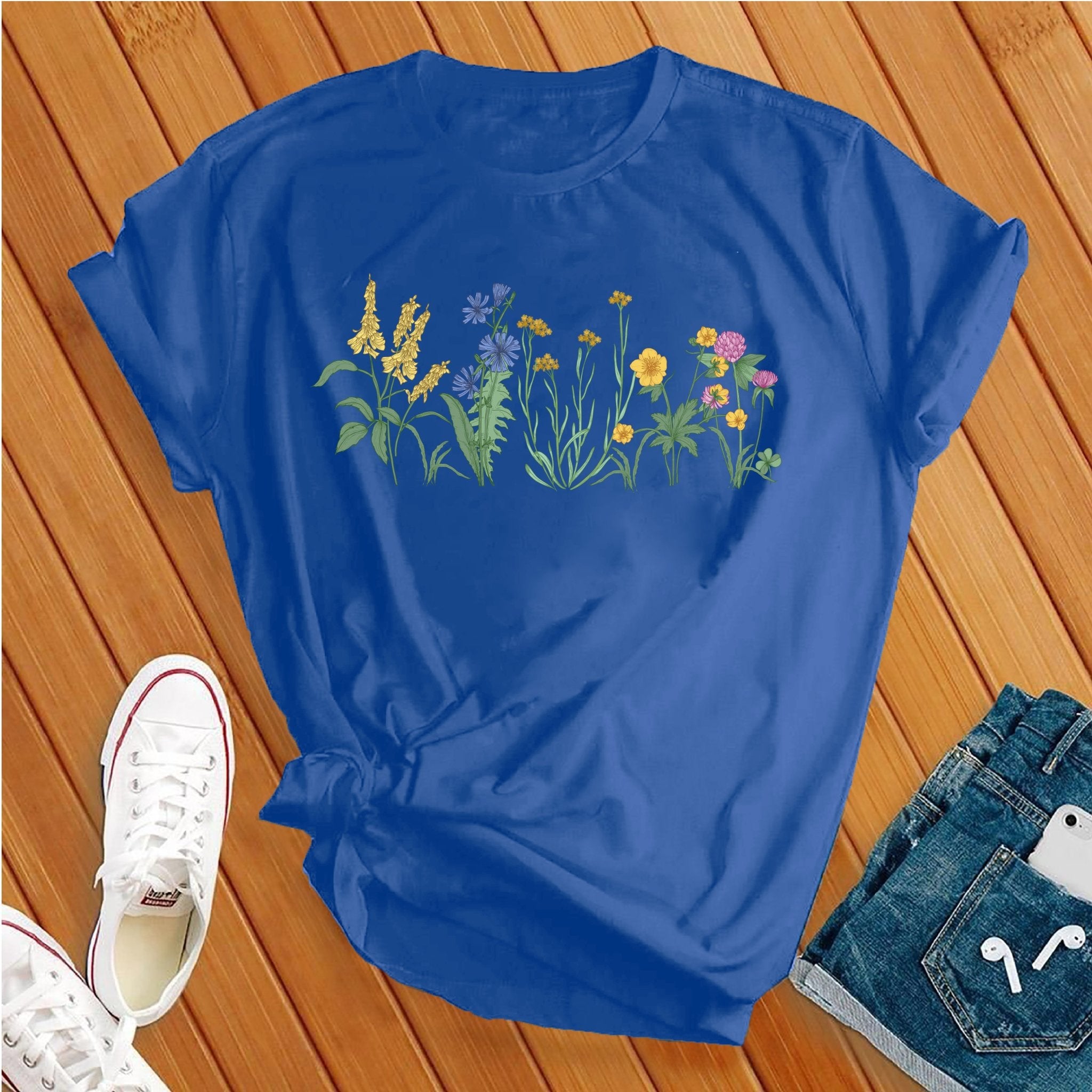 Floral Botanical Plants Tee - Love Tees