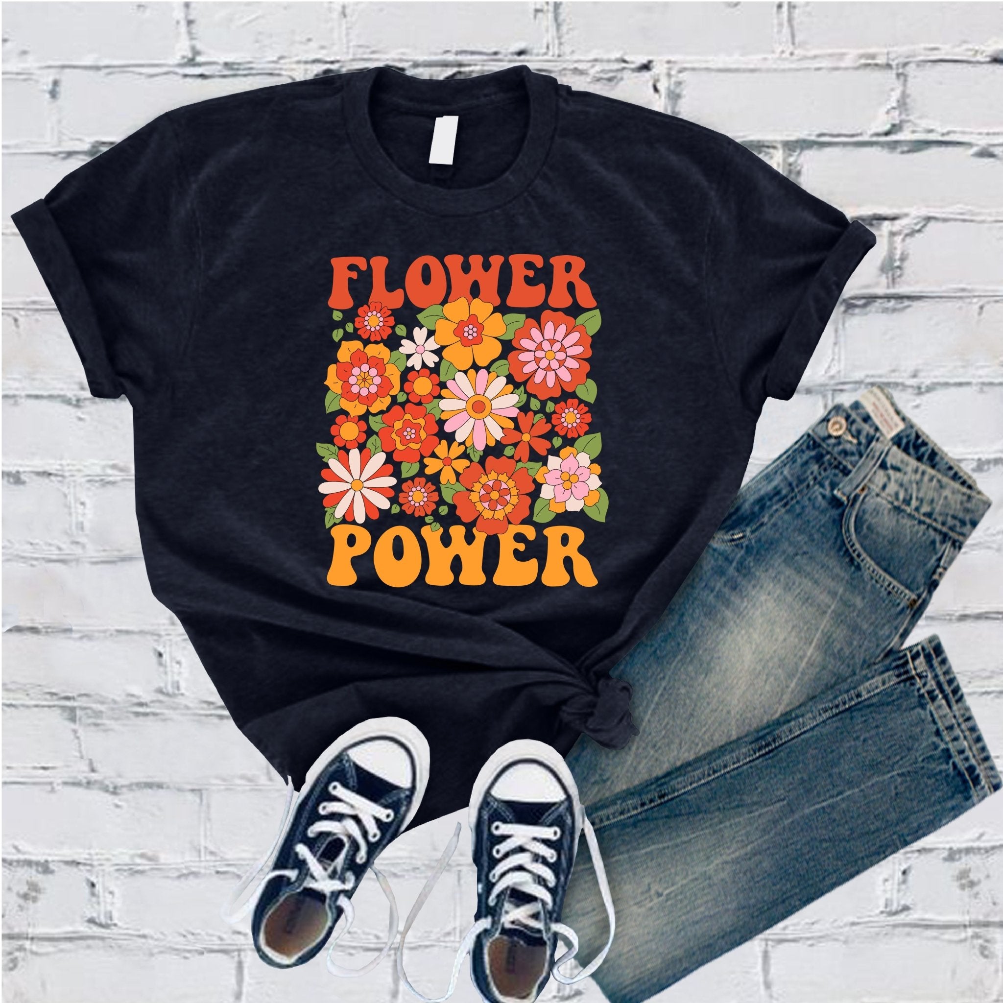 Flower Power Tee - Love Tees