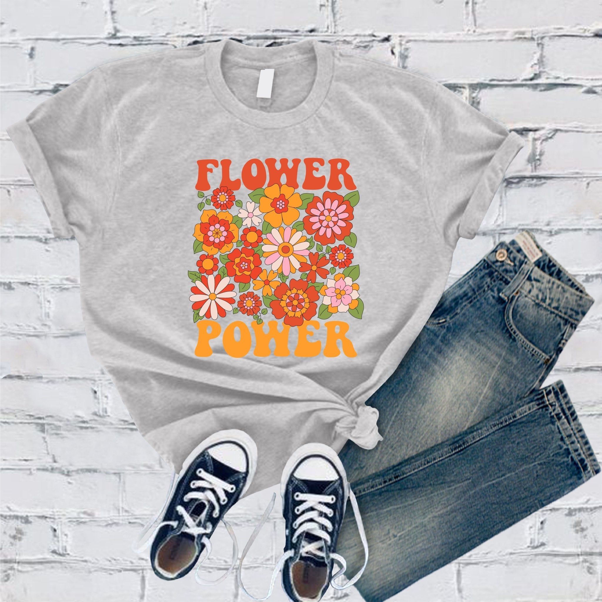 Flower Power Tee - Love Tees