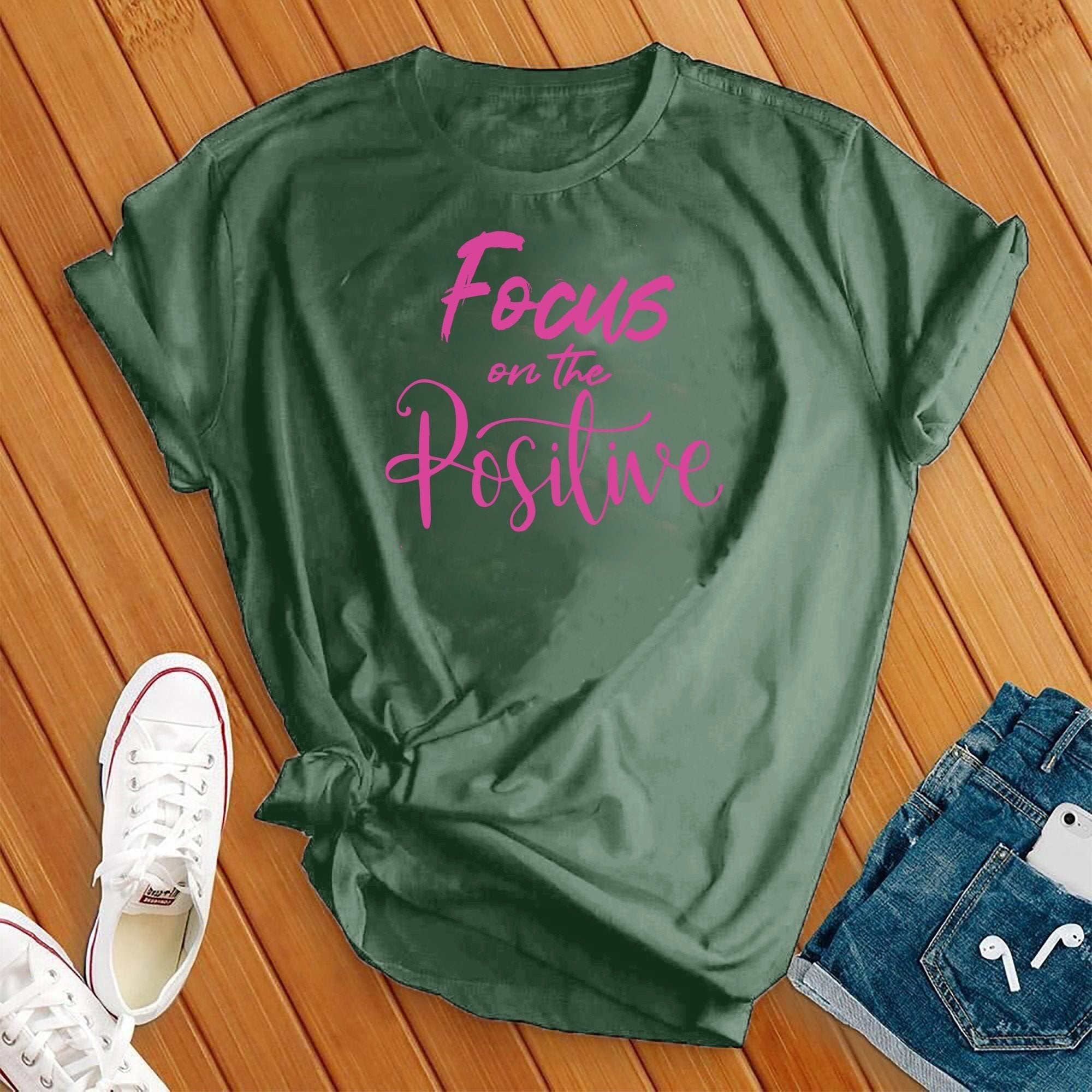 Focus On The Positive Tee - Love Tees