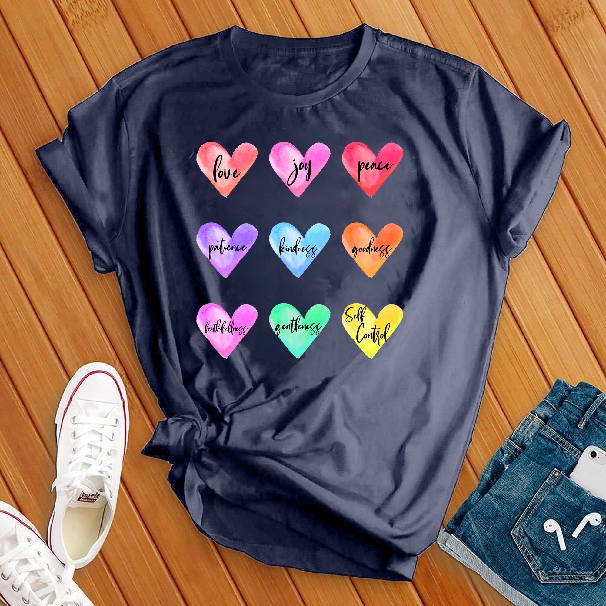 Fruit of The Spirit Shirt Christian Tee - Love Tees