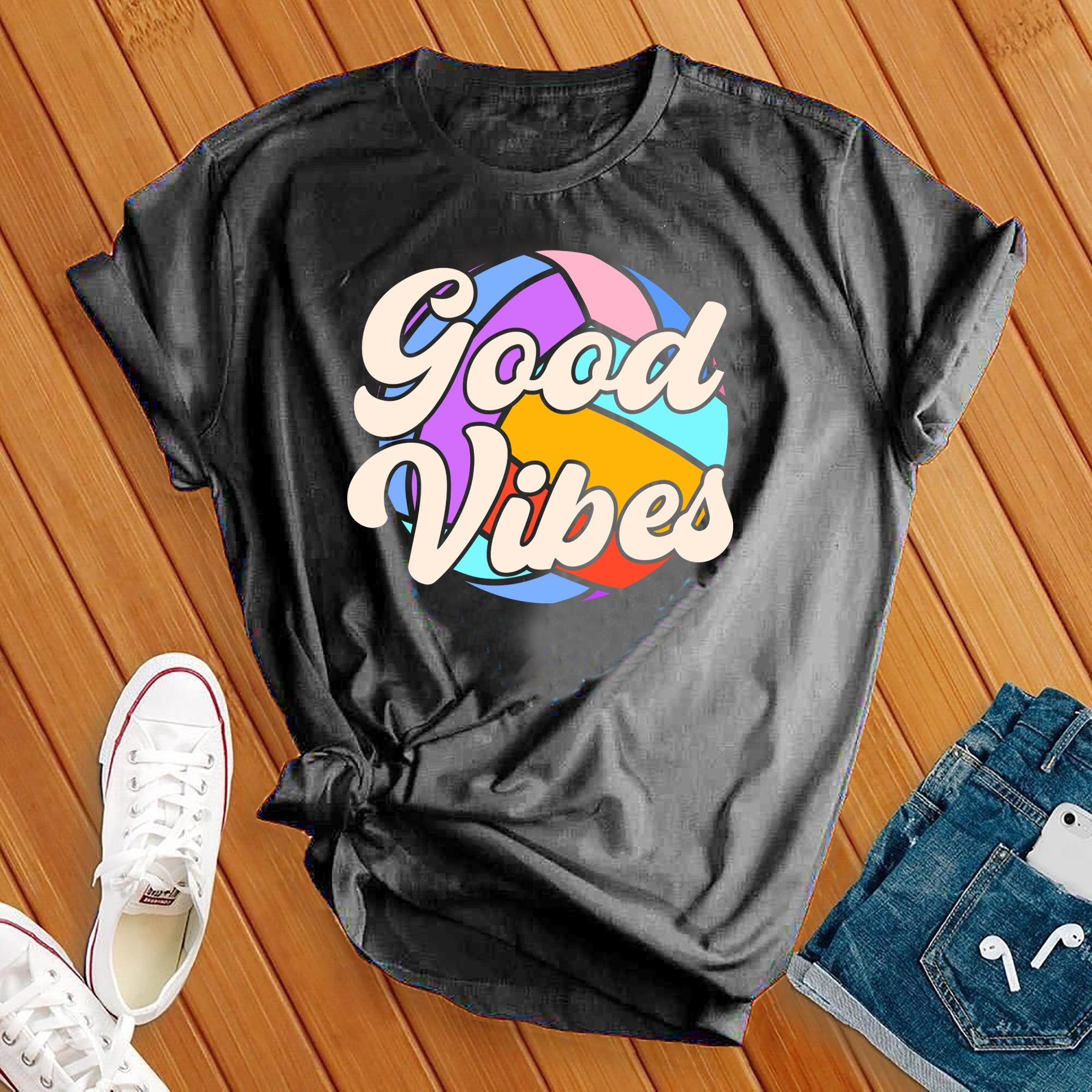 Good Vibes 70's Tee - Love Tees