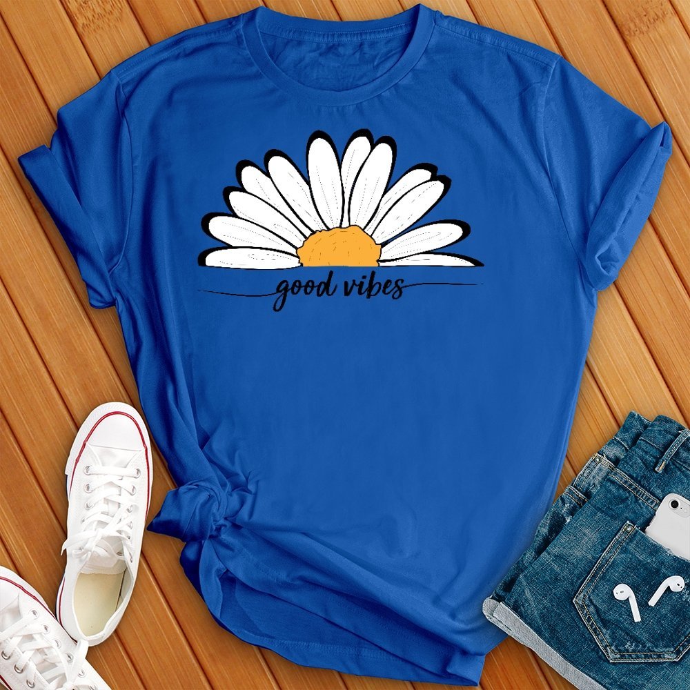 Good Vibes Daisy T- Shirt - Love Tees