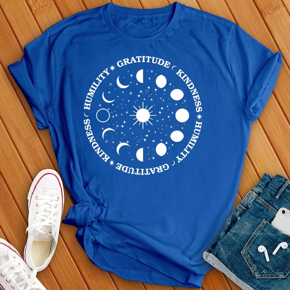 Gratitude Moon Phase Tee - Love Tees