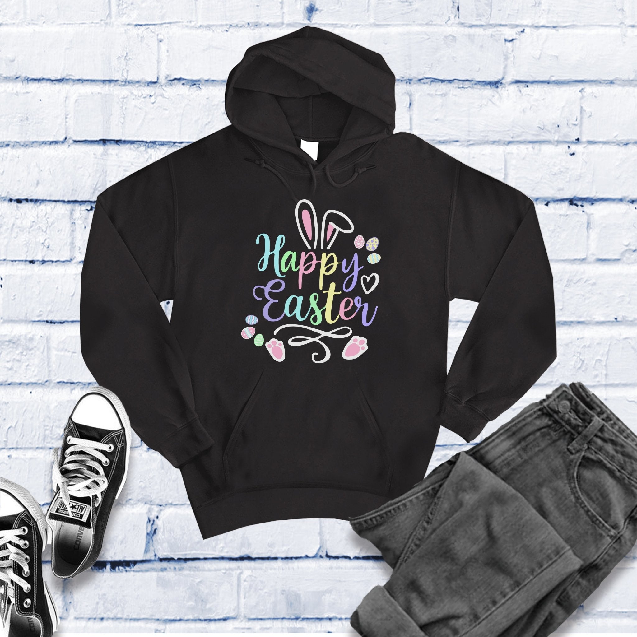 Happy Easter Bunny Hoodie - Love Tees