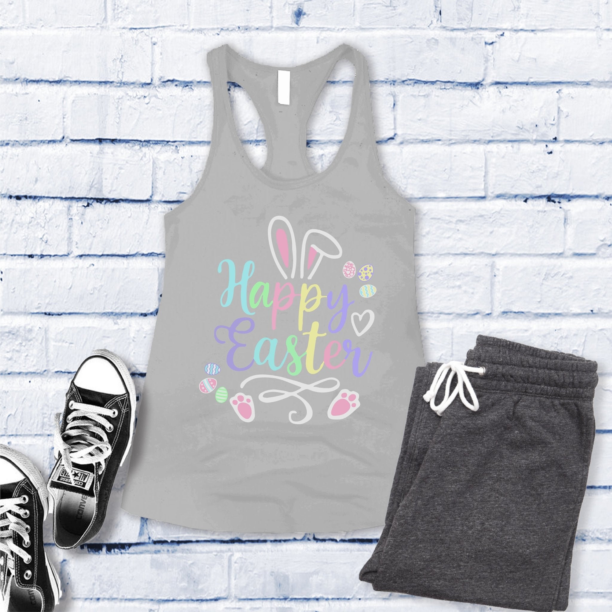 Happy Easter Bunny Women's Tank Top - Love Tees