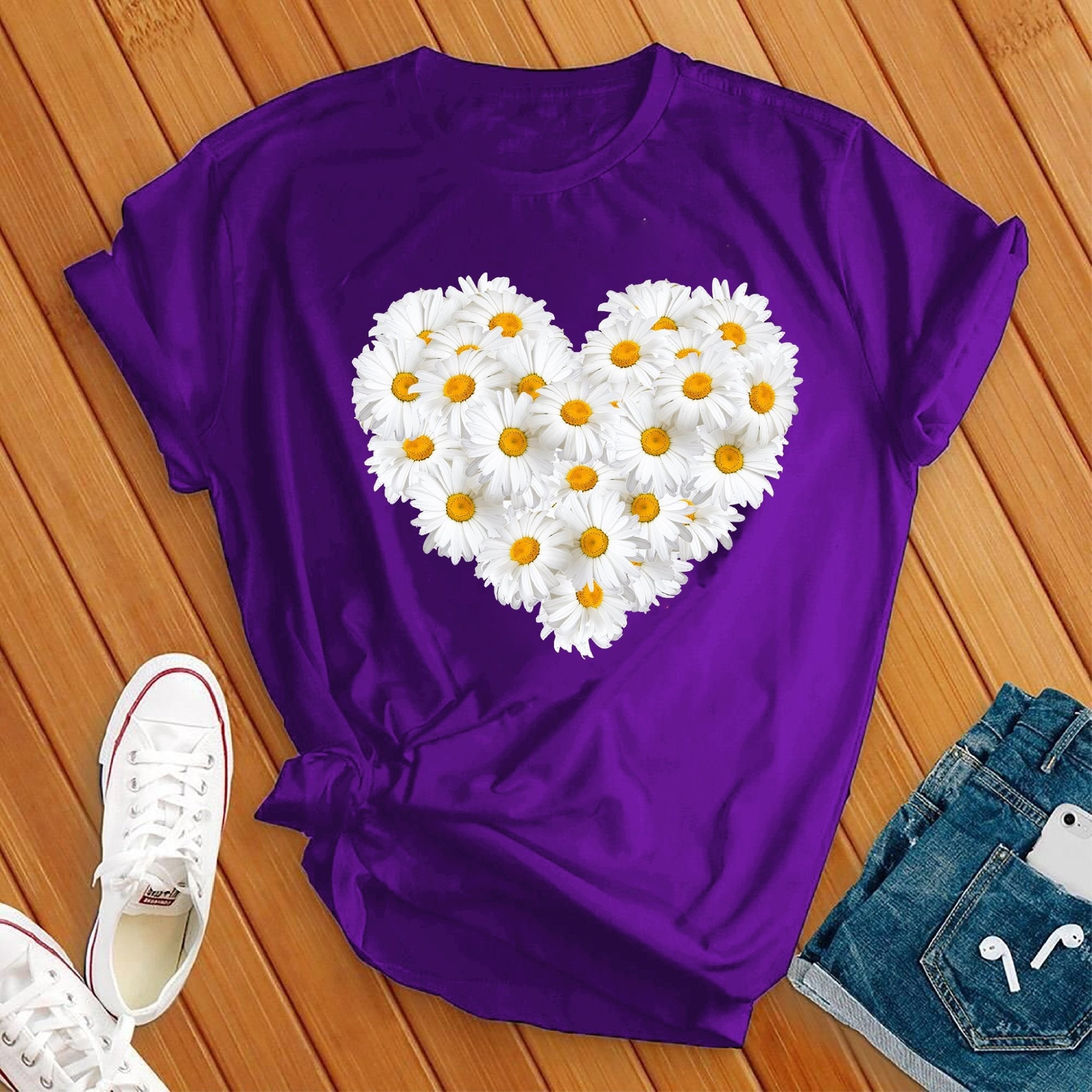 Heart of Daisy Tee - Love Tees