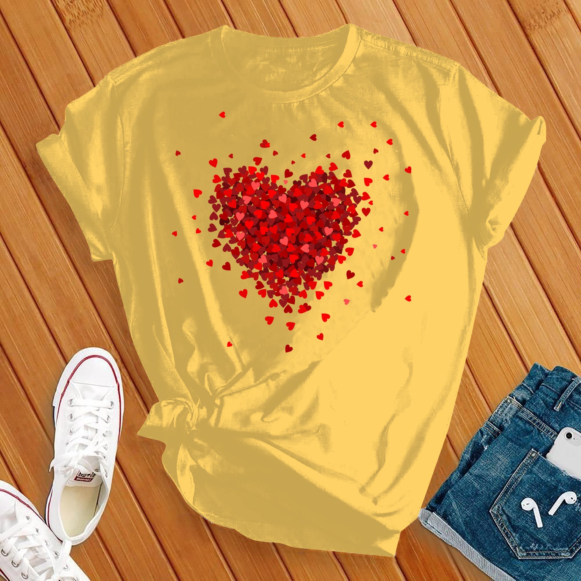 Heart of Lovely Hearts Tee - Love Tees