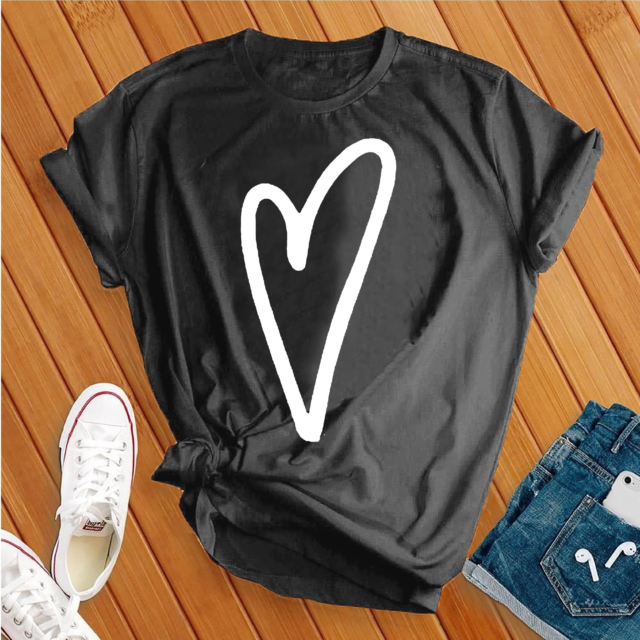 Heart Tee - Love Tees