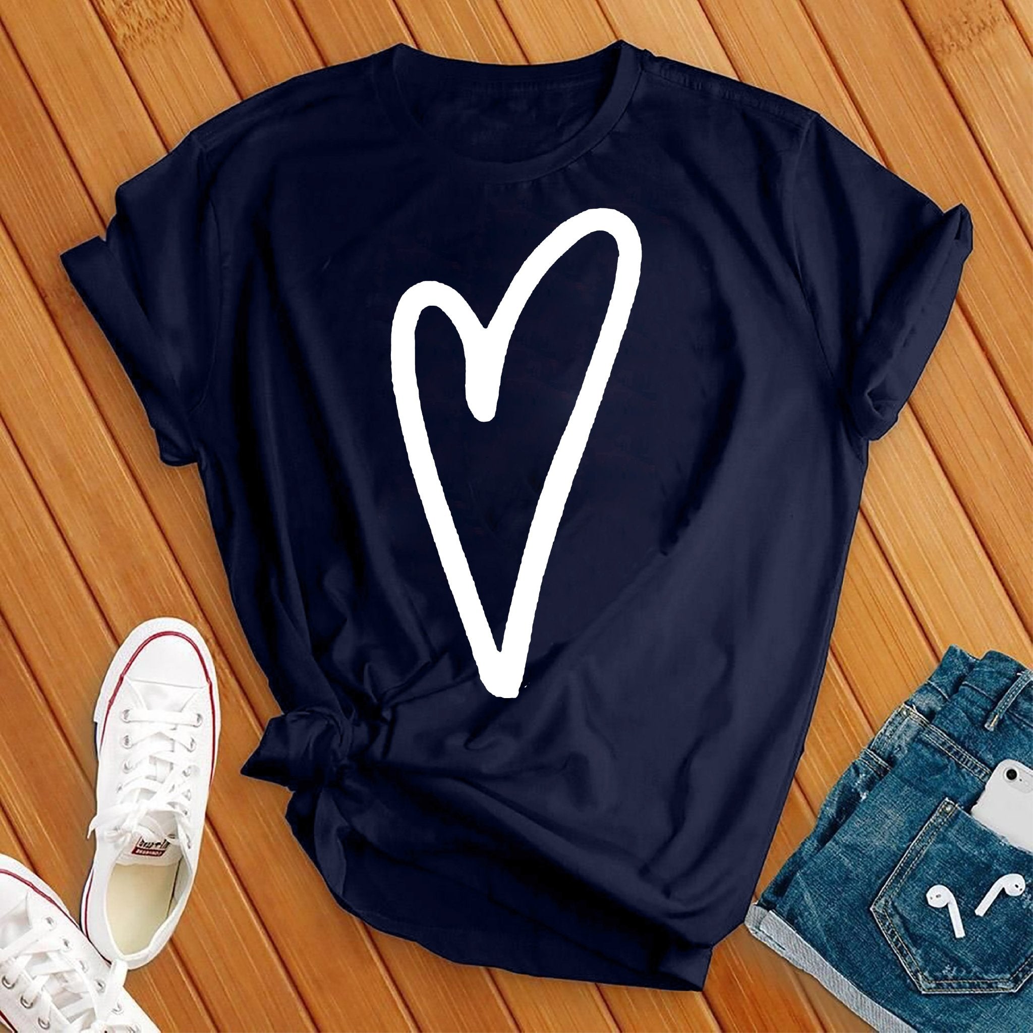 Heart Tee - Love Tees