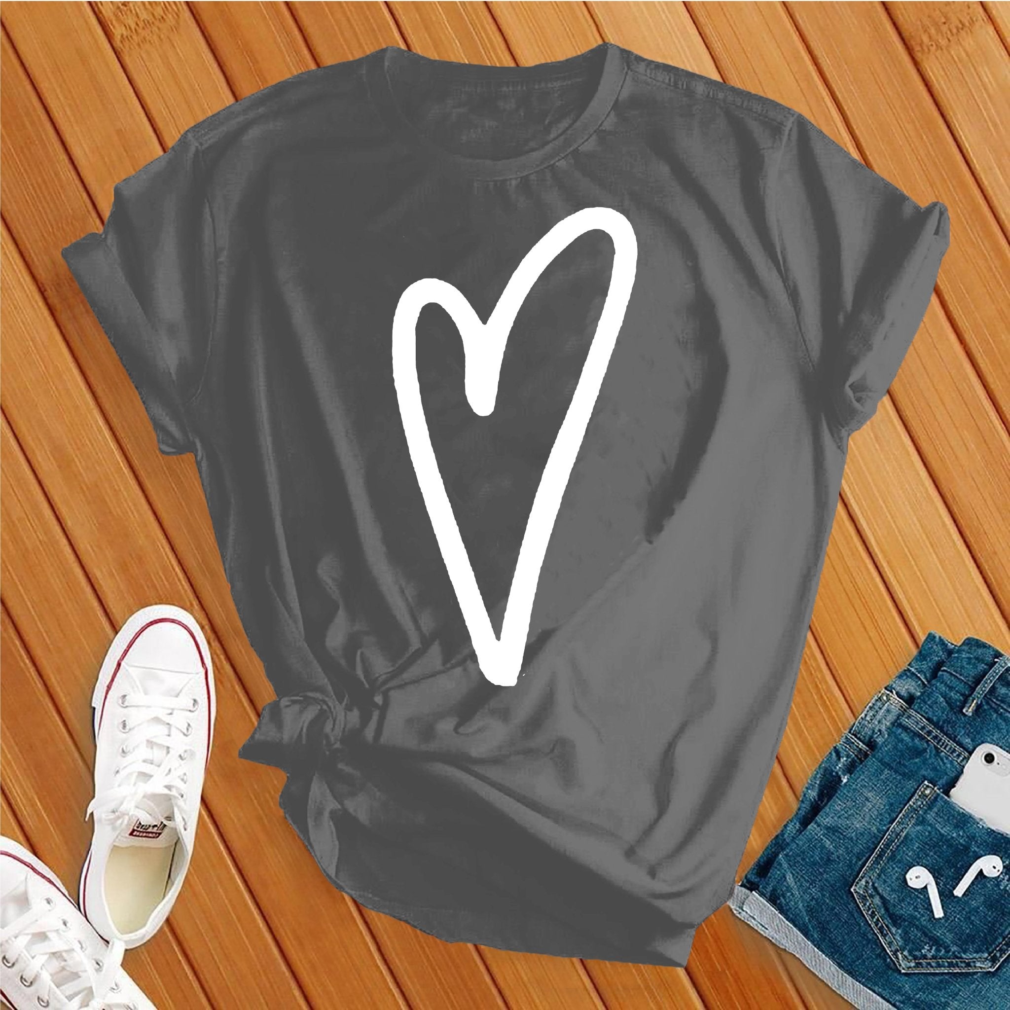 Heart Tee - Love Tees