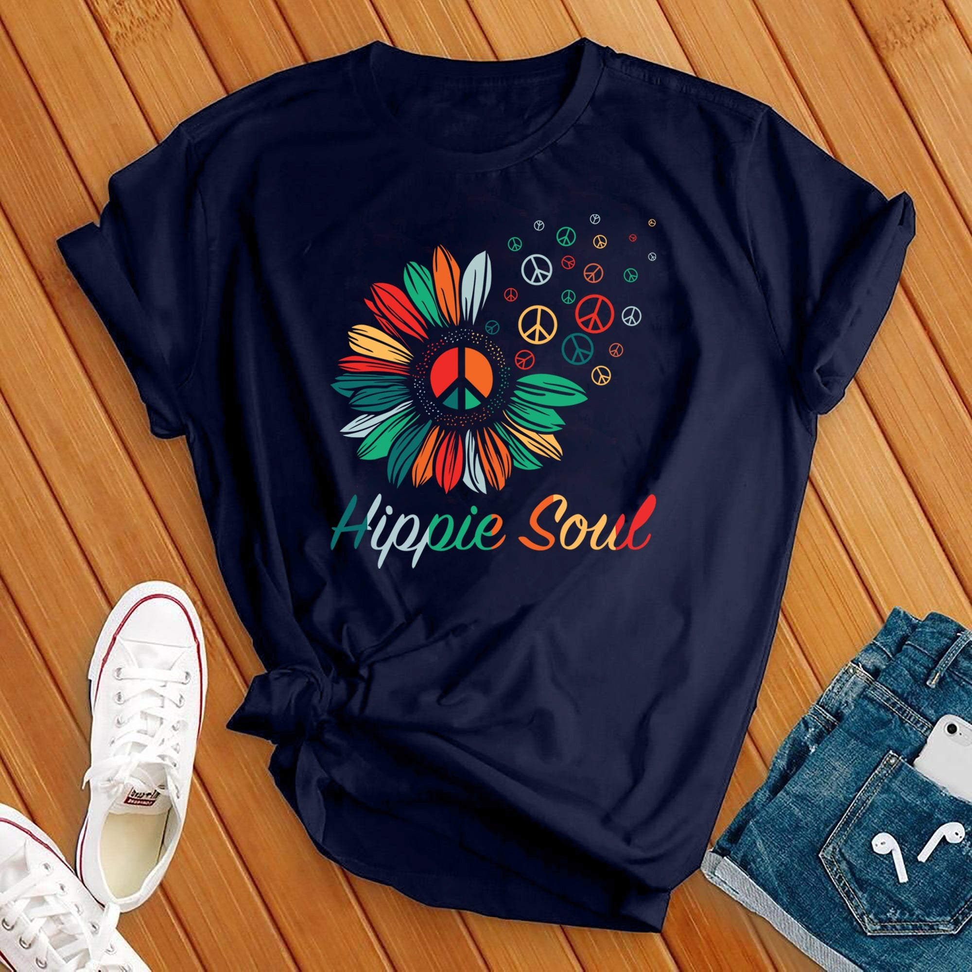 Hippie Soul Sunflower Tee - Love Tees