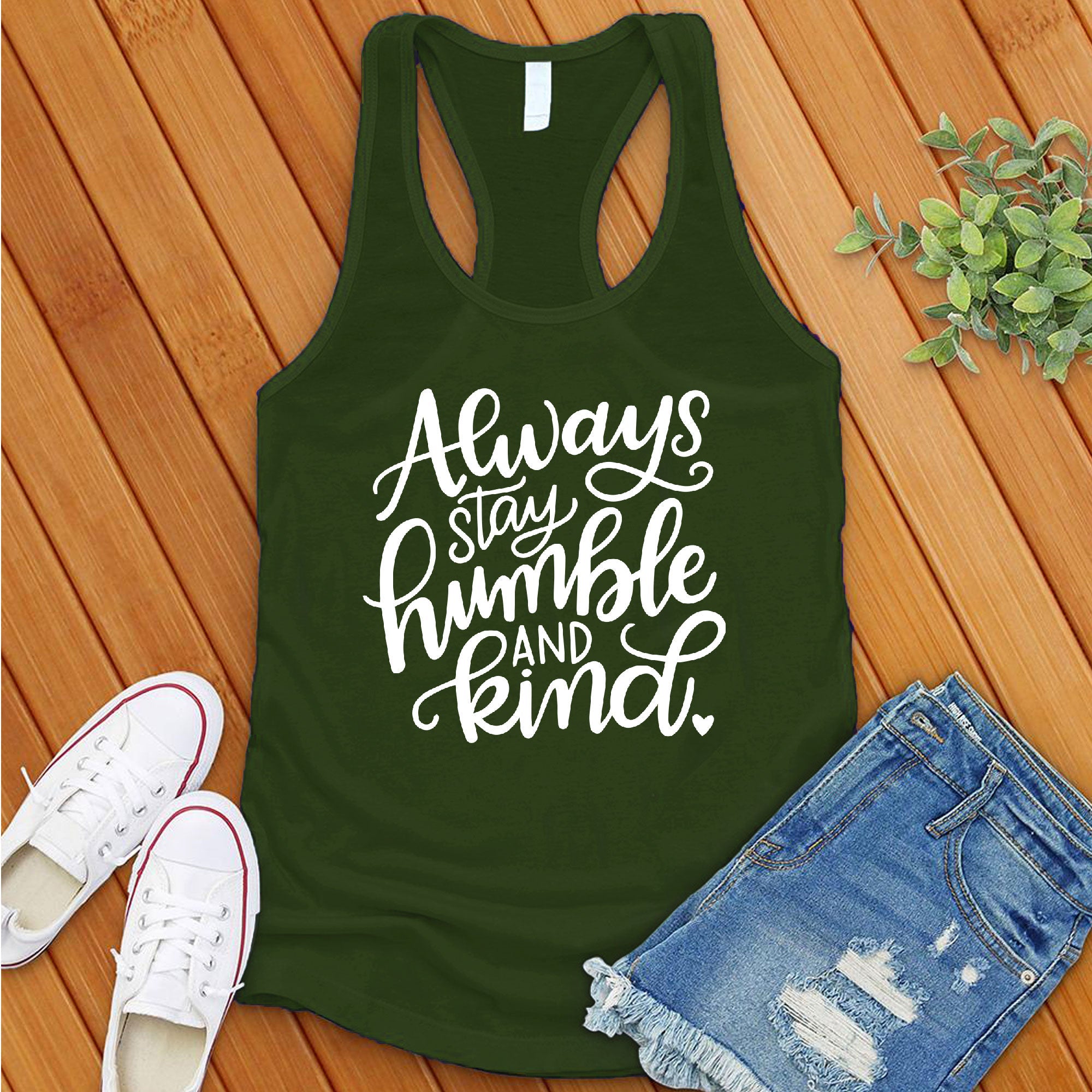 Humble And Kind Women's Tank Top - Love Tees