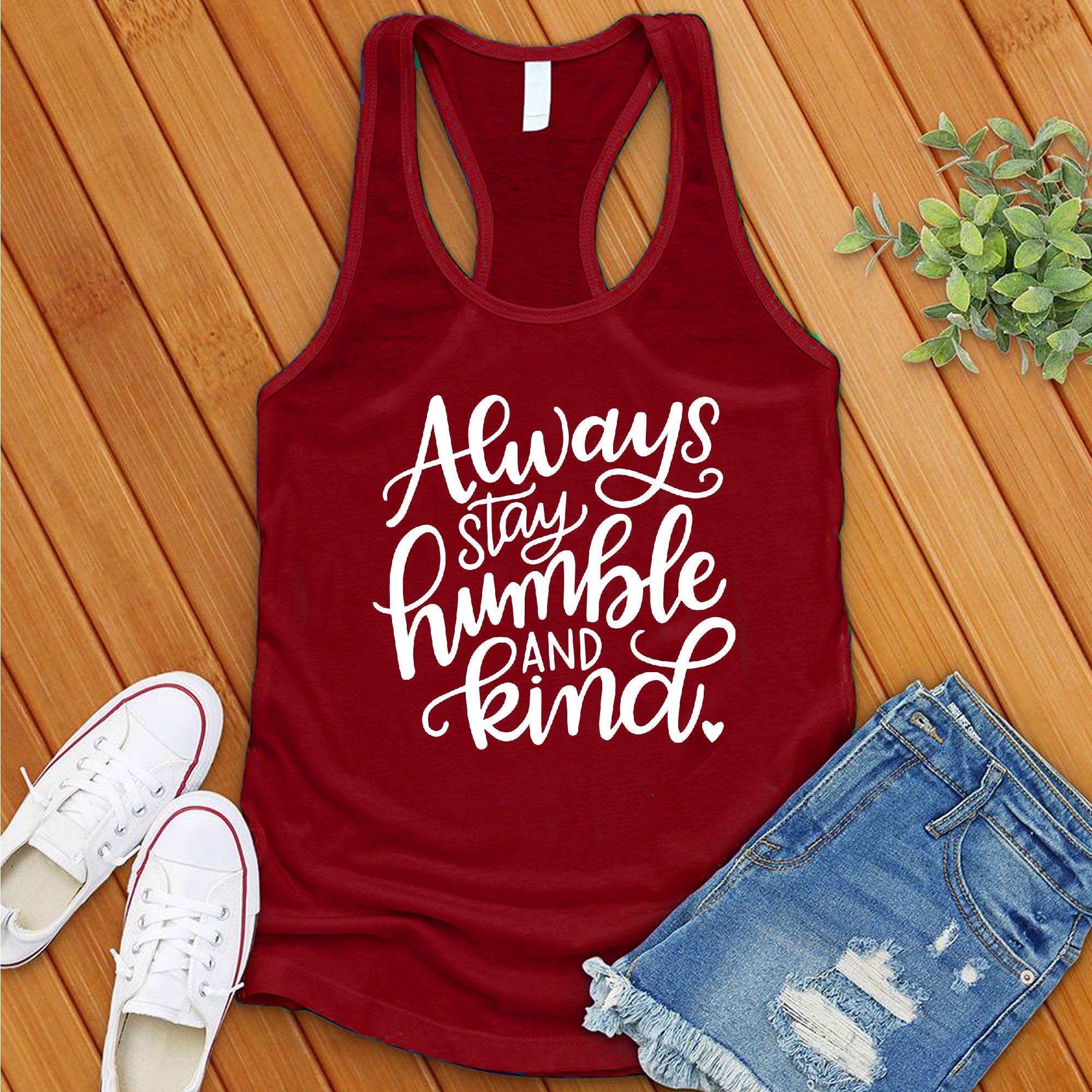 Humble And Kind Women's Tank Top - Love Tees