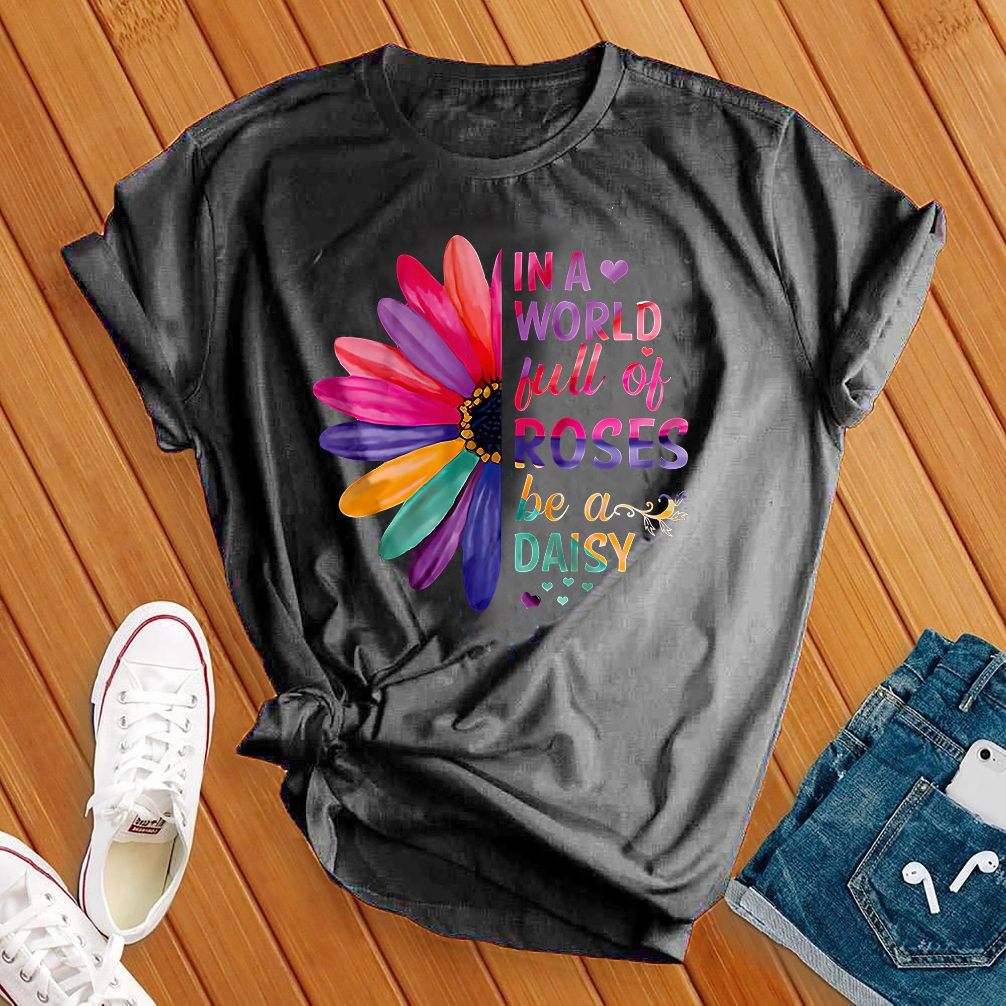 In A World Full Of Roses Tee - Love Tees