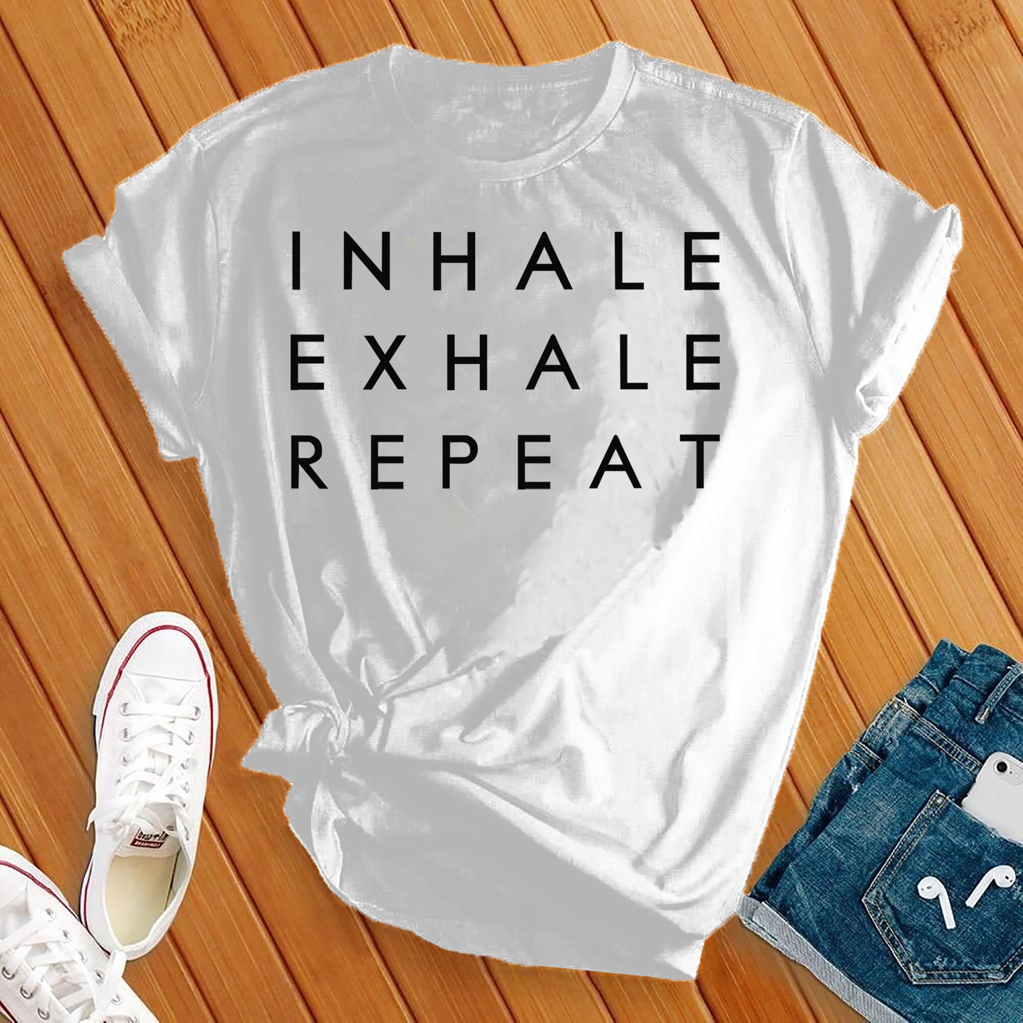 Inhale Exhale Repeat Tee - Love Tees