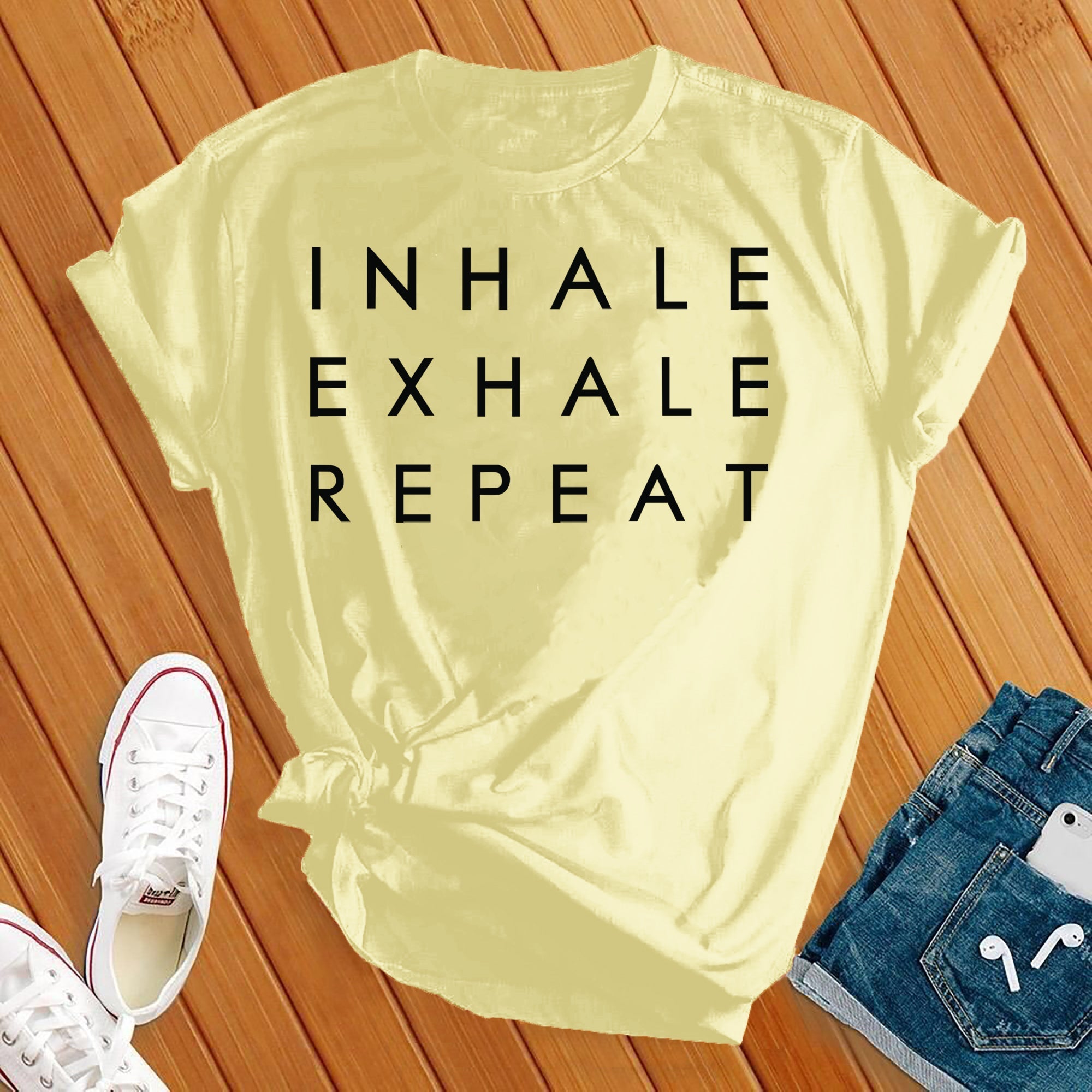 Inhale Exhale Repeat Tee - Love Tees